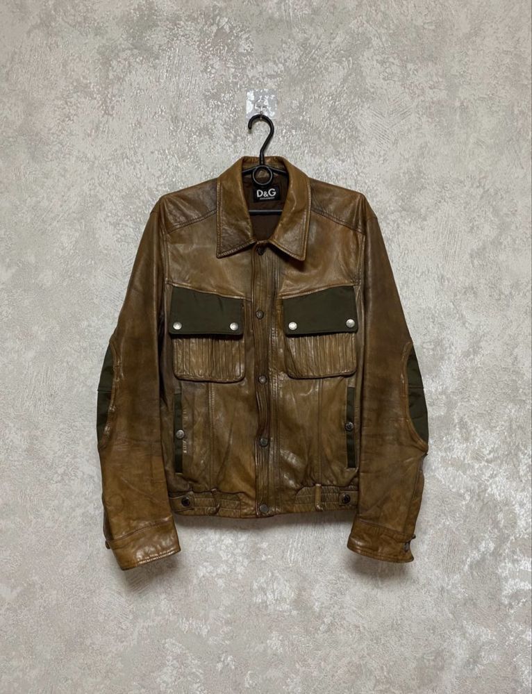Dolce Gabbana Leather Jacket
