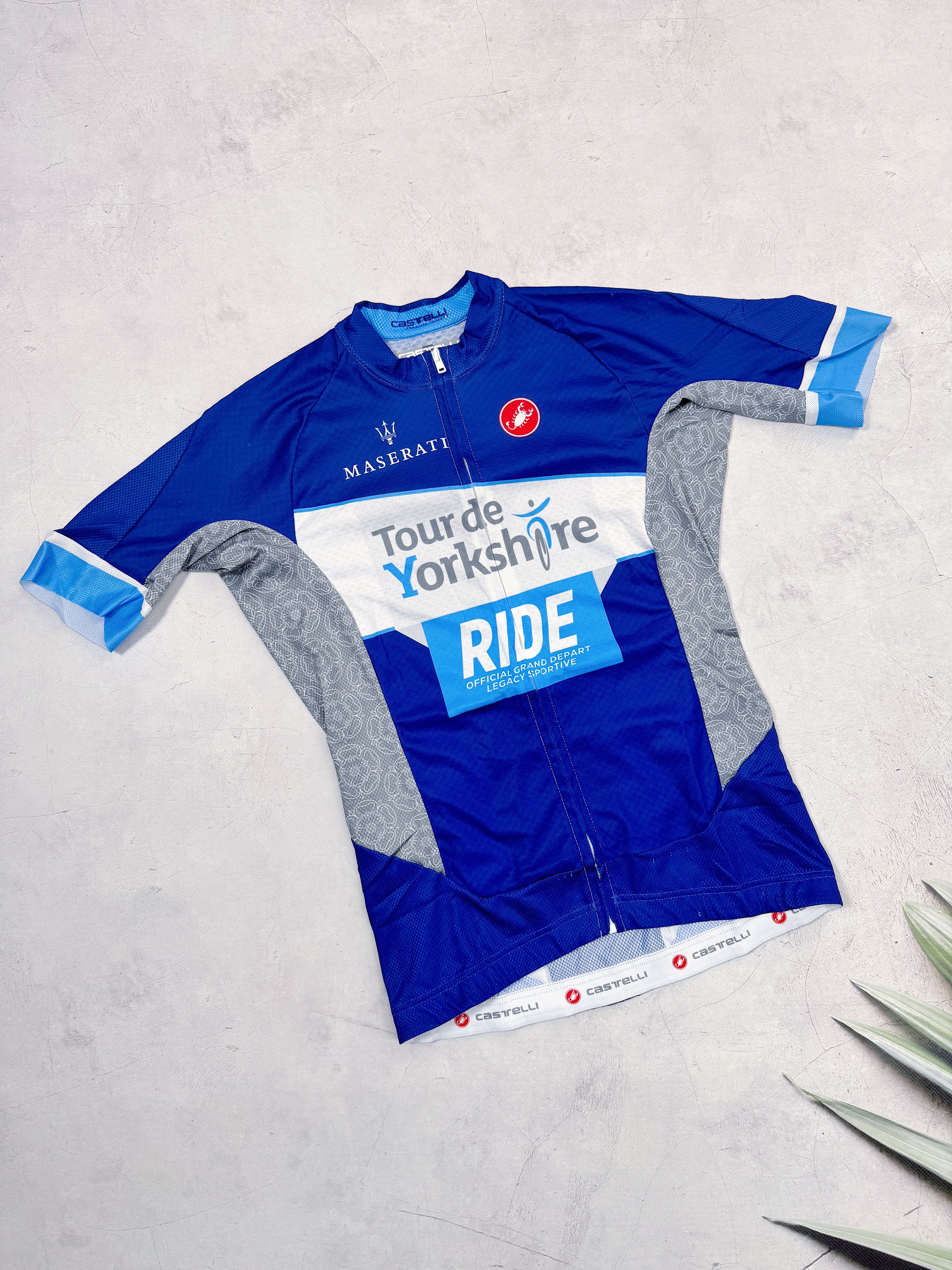 Sports Specialties Castelli Cycling Jersey Tour de Yorkshire Ride Maserati Size US M / EU 48-50 / 2 - 1 Thumbnail