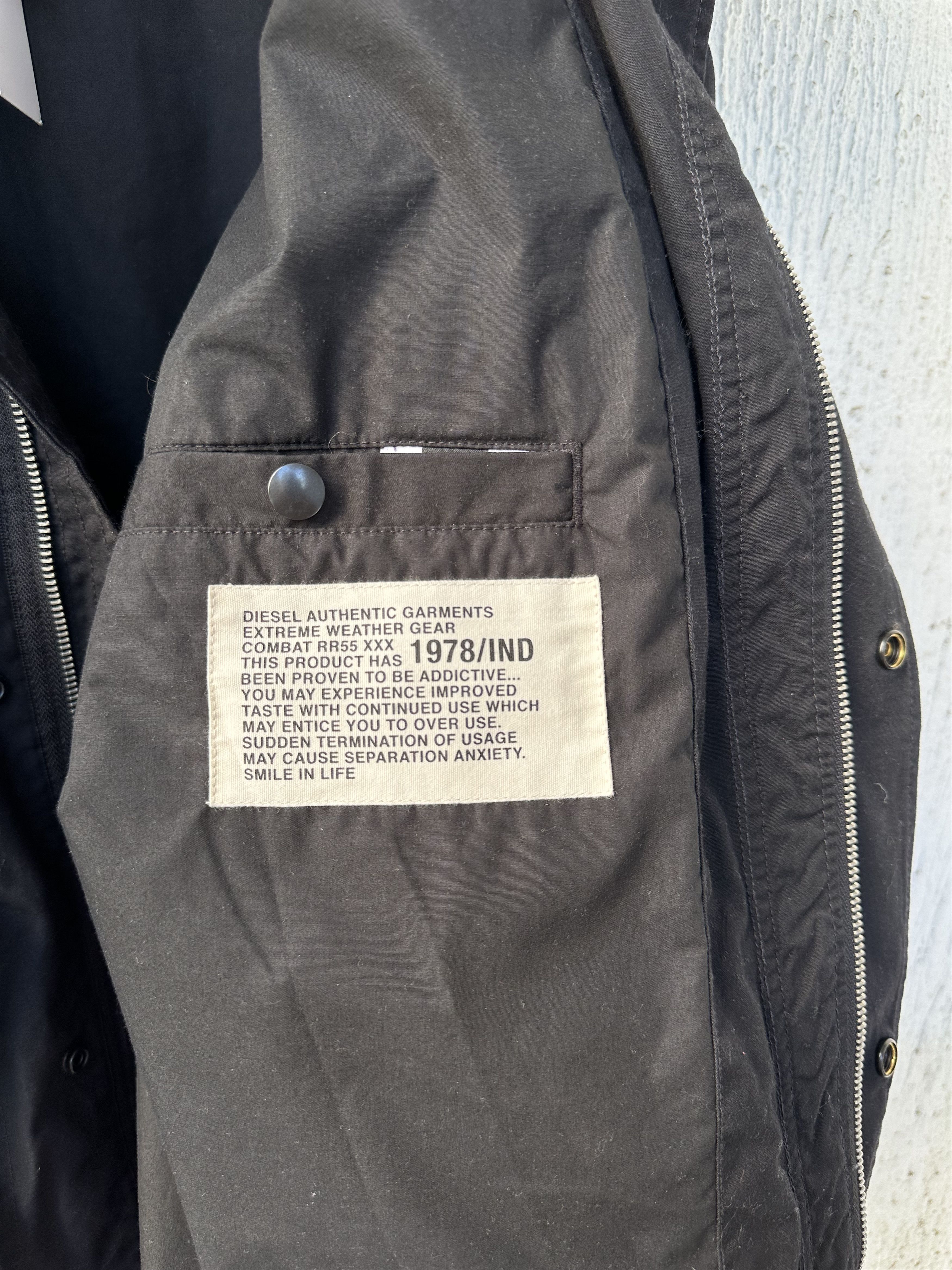 Diesel BNWT J BUMS OVERSIZED FIELD JACKET Size US M / EU 48-50 / 2 - 4 Thumbnail