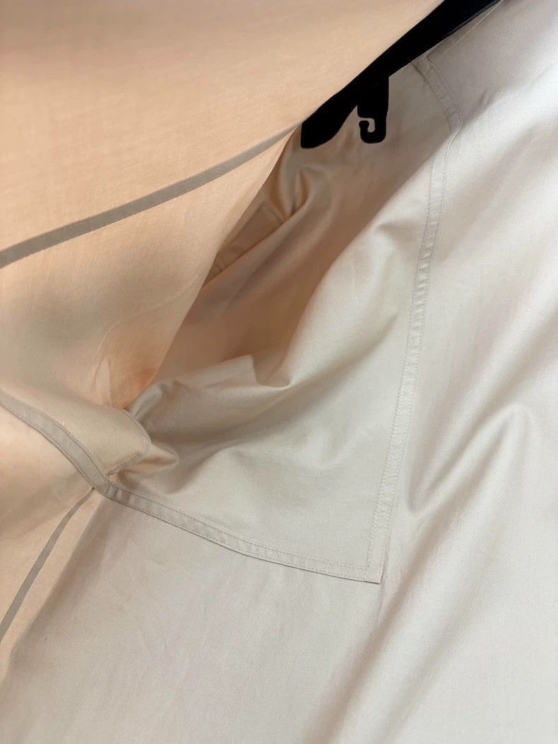 Hermes Casual Khaki Roll Sleeve Shirt Size 34-2506 Size S / US 4 / IT 40 - 7 Thumbnail