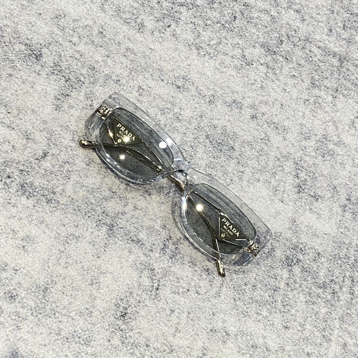 PRADA 0PR 14YS 12R50K TRANSPARENT GREY