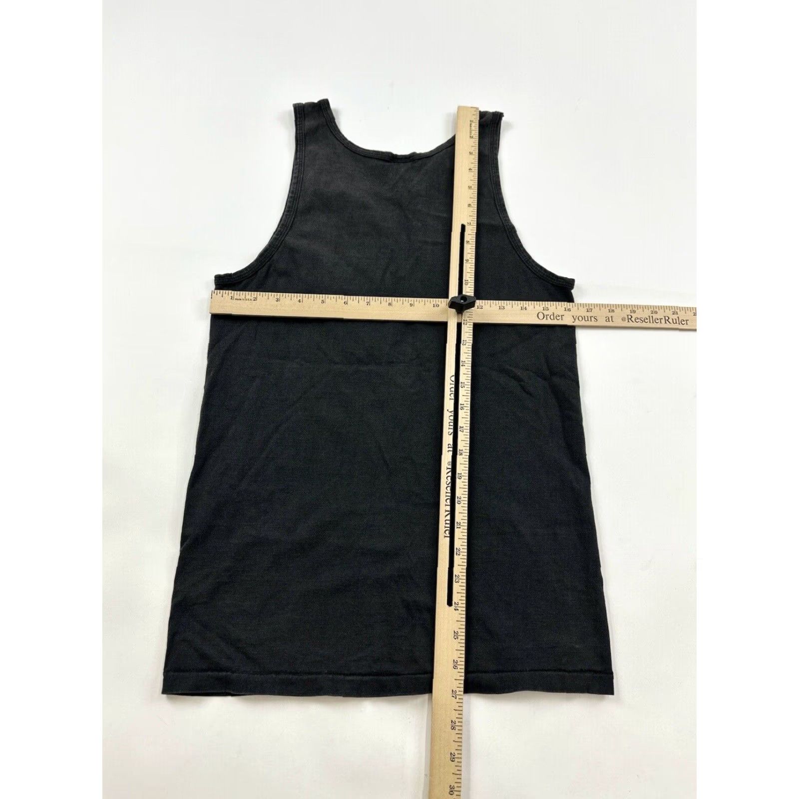 Disney VINTAGE Disney Wear Tank Top Men’s S / M Black Mickey Mouse Made In USA Size US S / EU 44-46 / 1 - 6 Thumbnail