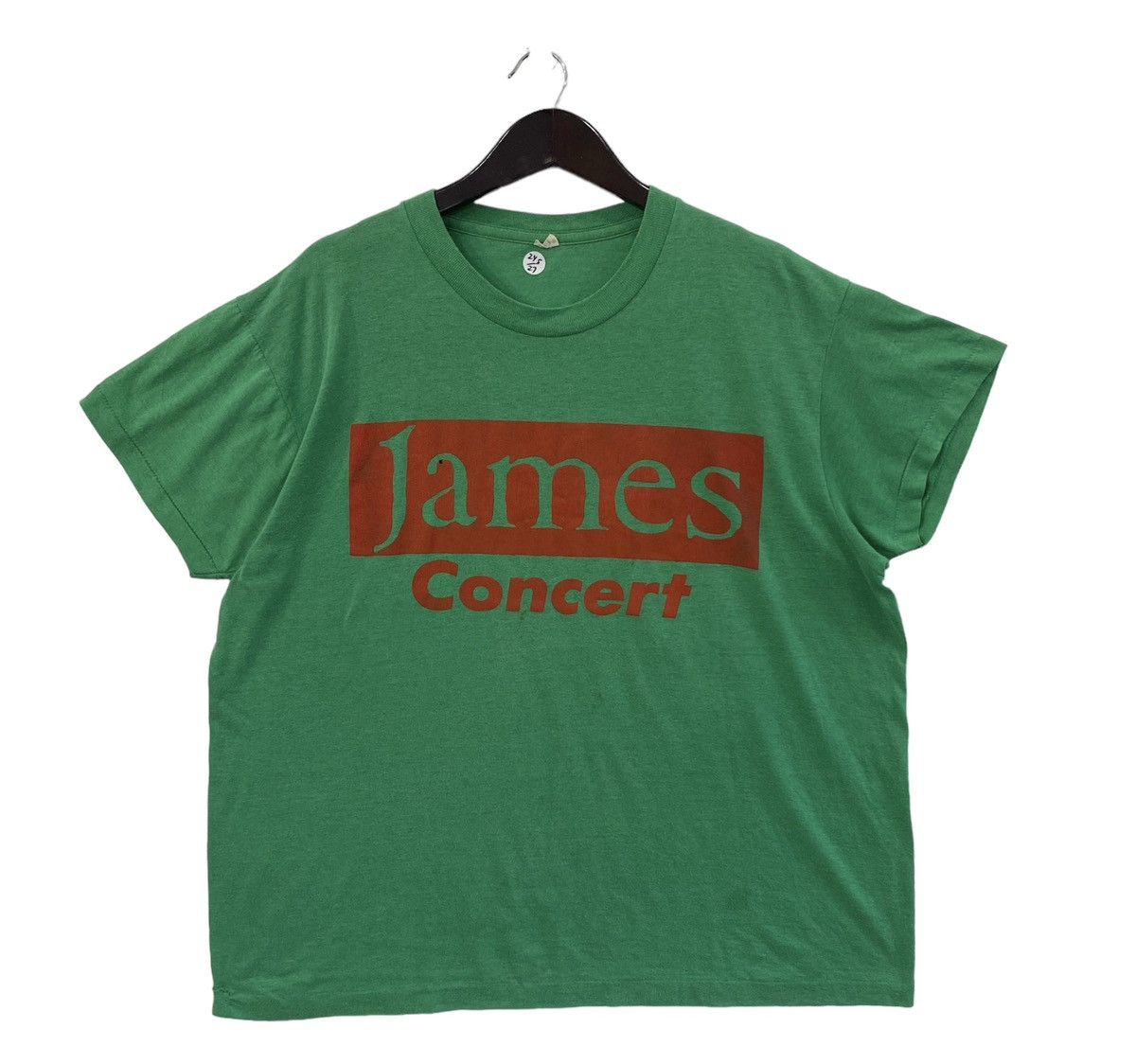 Band Tees 💥VINTAGE JAMES Britpop band one man clapping concert shirt Size US XXL / EU 58 / 5 - 1 Thumbnail