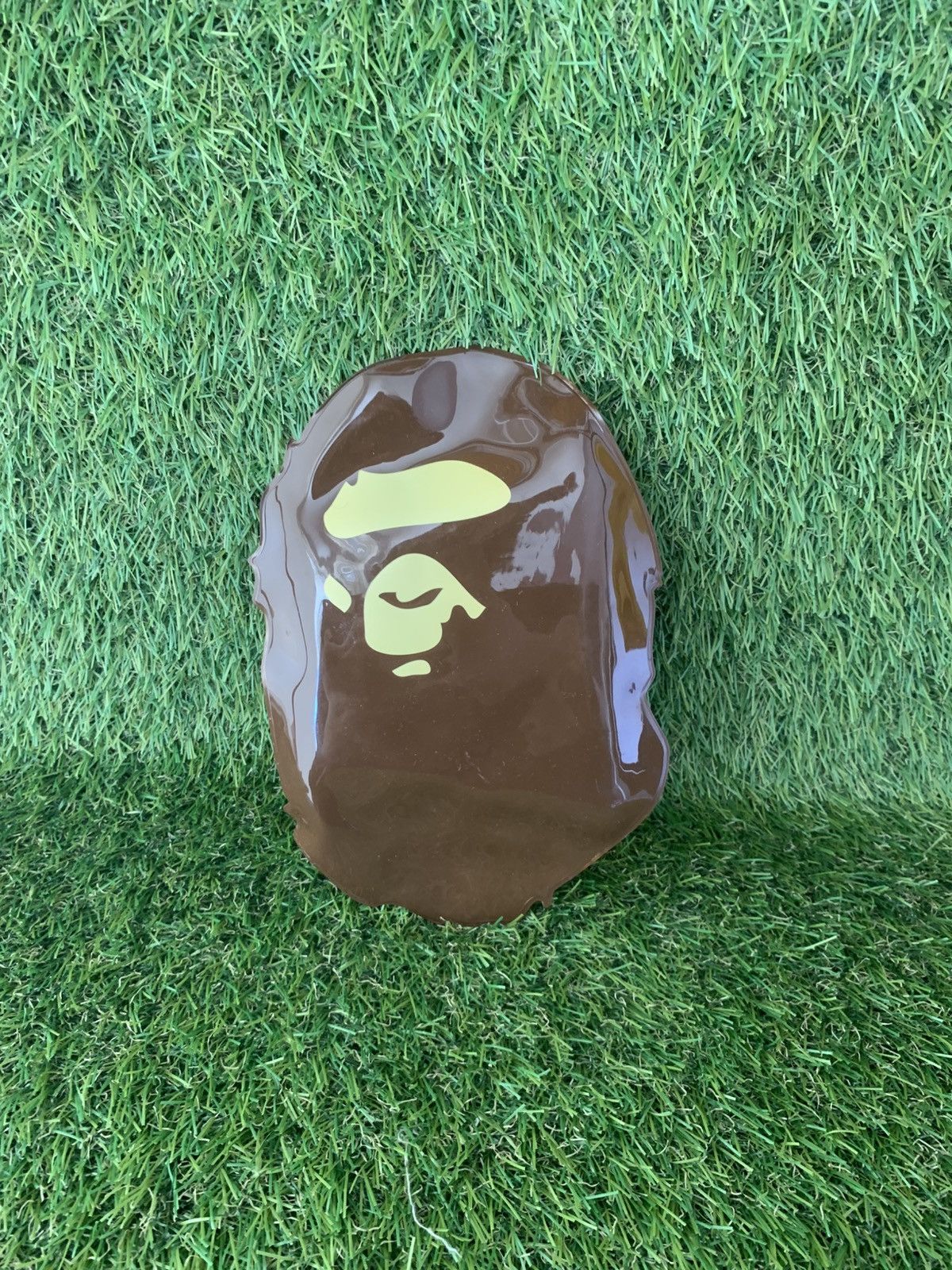 Bape Bape Face Masks Ape Head Patch "Gray" Size ONE SIZE - 1 Thumbnail