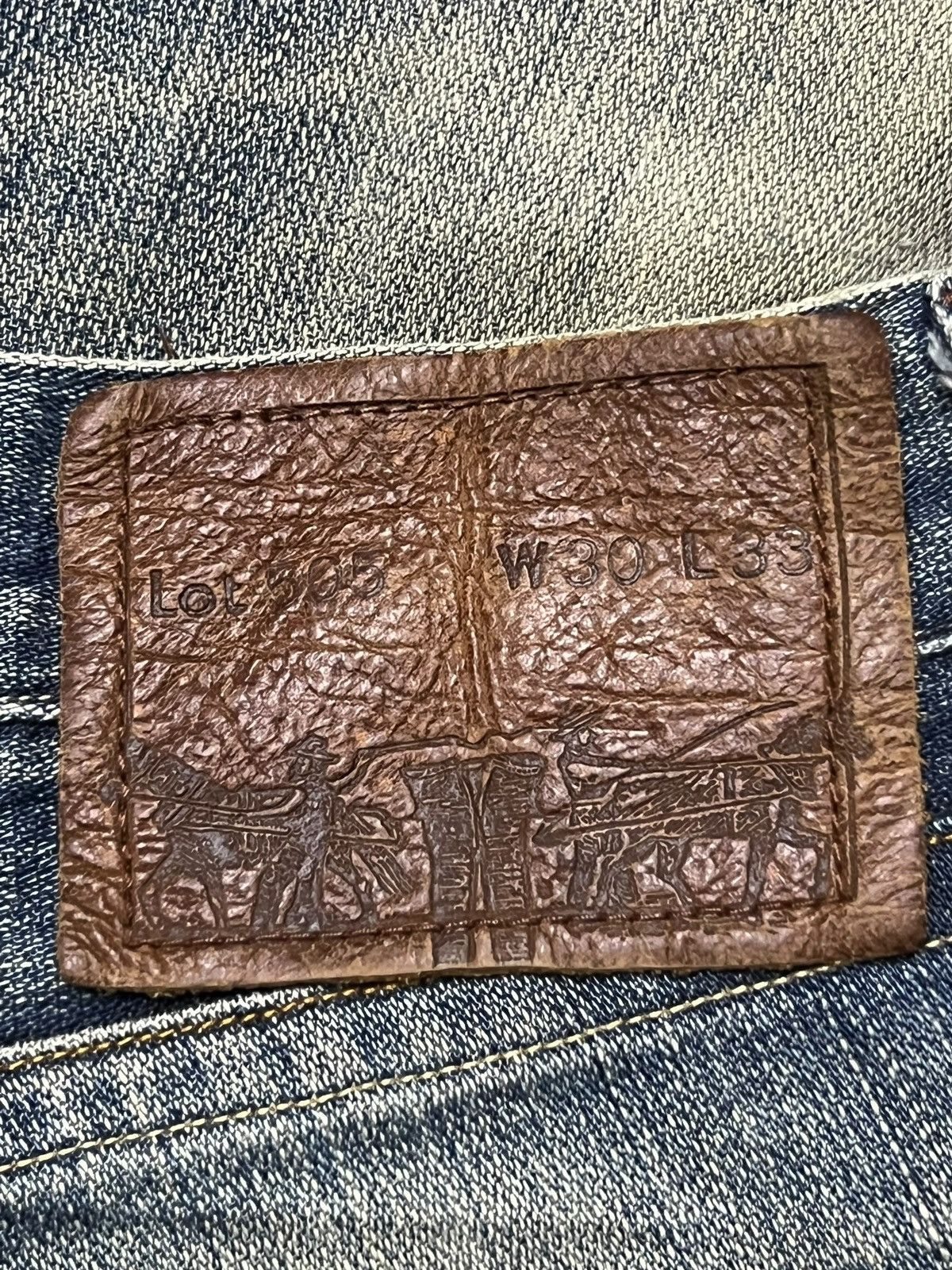 Levi's Vintage Levi’s 505 Premium - Faded Mud Wash,Distressed Denim Size US 30 / EU 46 - 13 Thumbnail