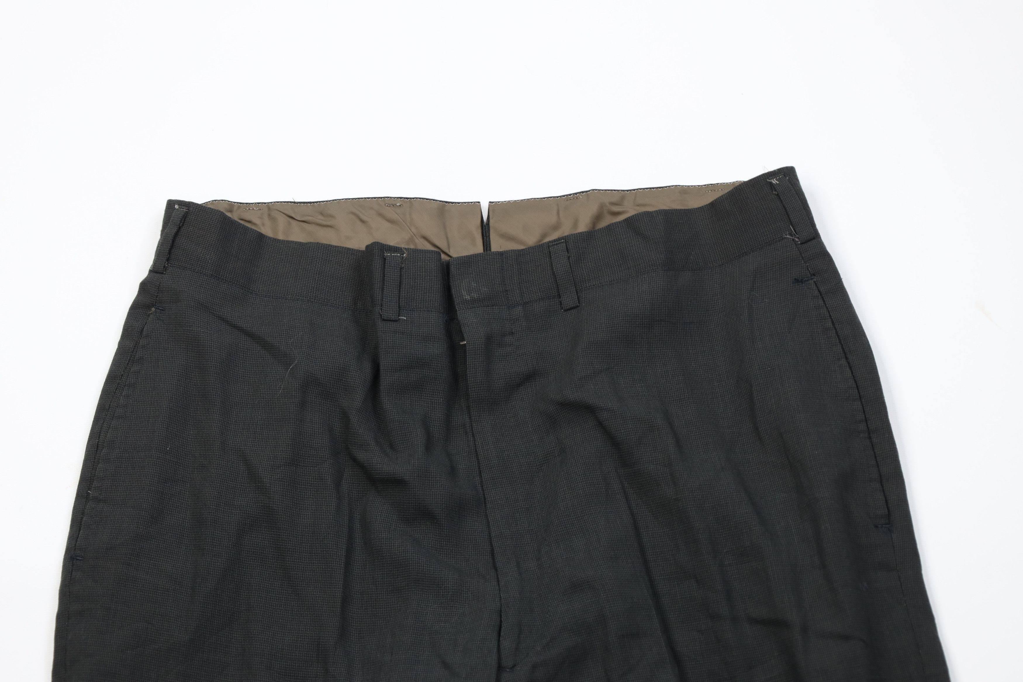 Vintage Vintage 50s Rockabilly Lightweight Wool Knit Chino Pants USA Size US 34 / EU 50 - 2 Thumbnail