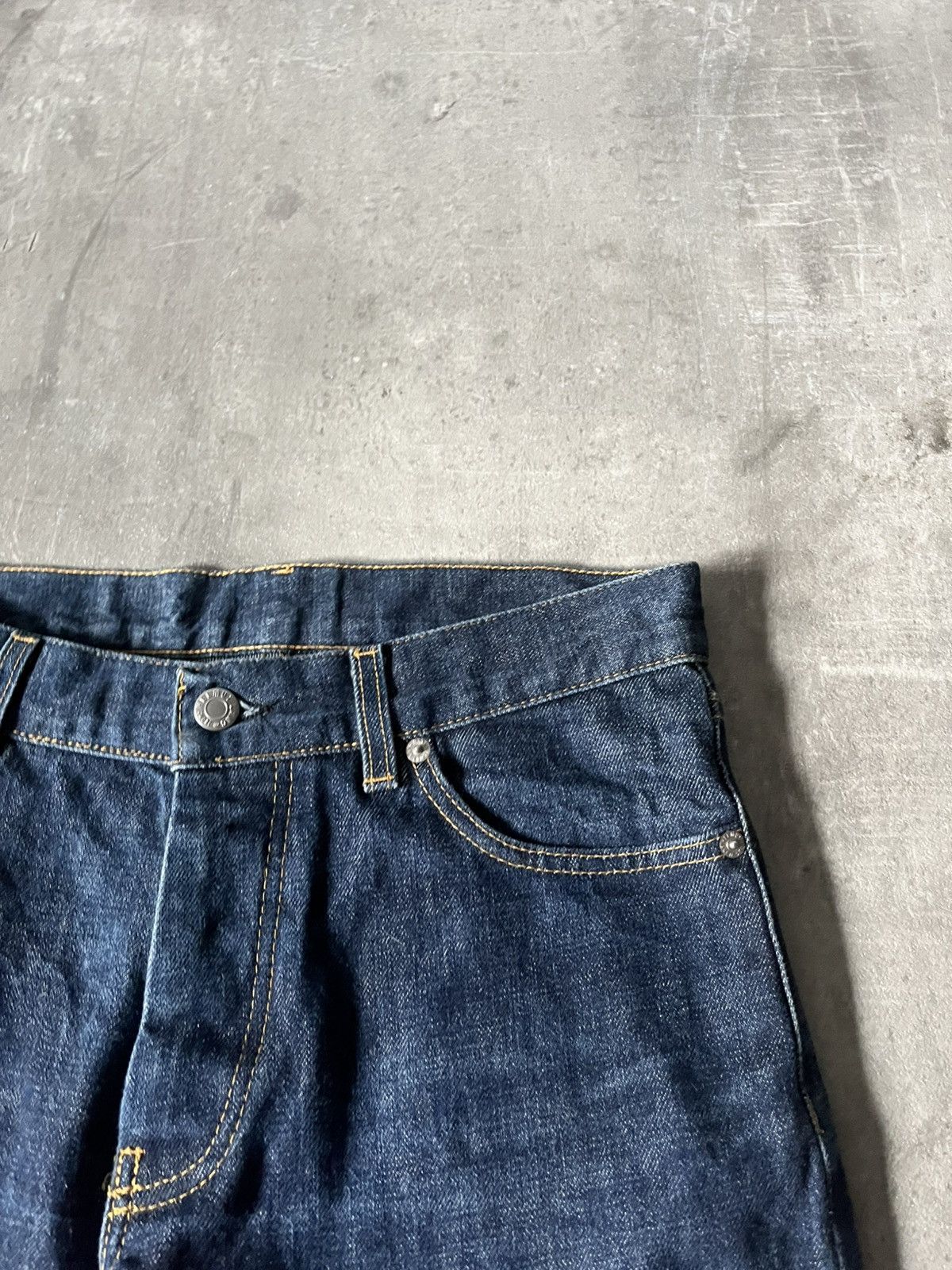 Helmut Lang Helmut Lang classic raw denim painter custom 90s jeans rare Size US 30 / EU 46 - 7 Thumbnail