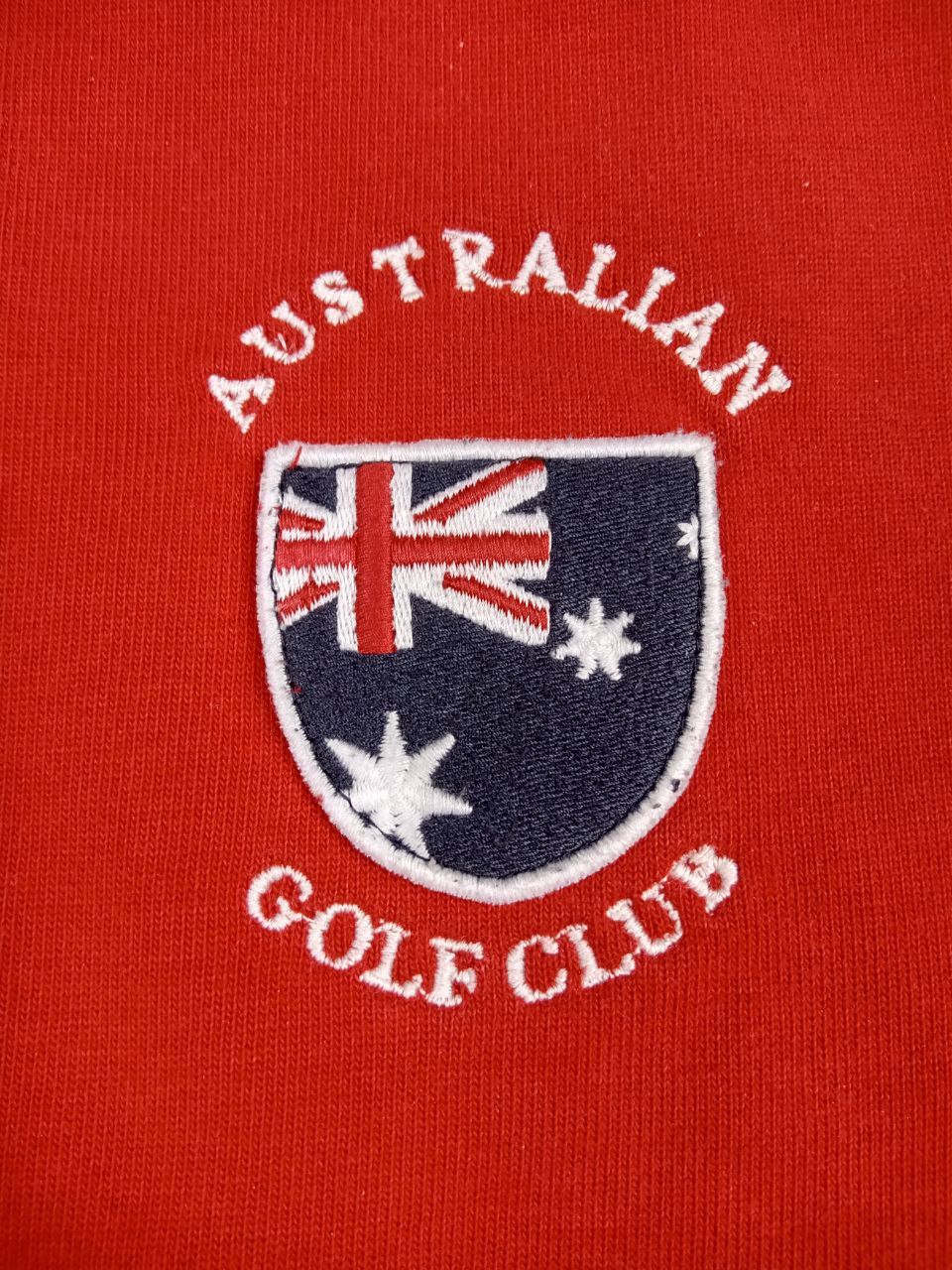 Vintage Christian Berg Polo Australian Golf Club Big Logo Size US XL / EU 56 / 4 - 8 Thumbnail