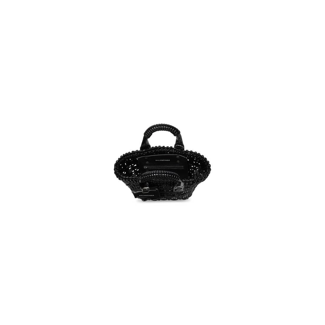 Balenciaga o1tr1nto1125 Size: OS / Bistro Basket With Strap XXS Black Size ONE SIZE - 6 Thumbnail