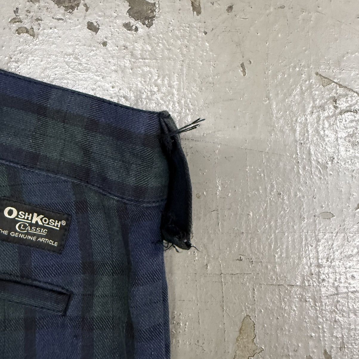 Oshkosh Vintage Oshkosh Tartan Plaid Trousers Riot Punk Size US 35 - 8 Thumbnail