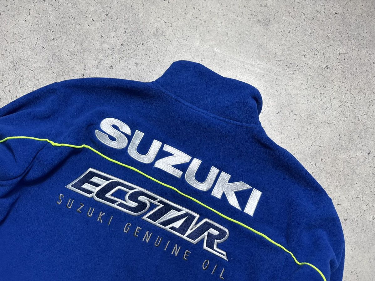 NASCAR Suzuki NEW Fleece Jacket Full Zip Racing Big Logo Size US M / EU 48-50 / 2 - 9 Thumbnail