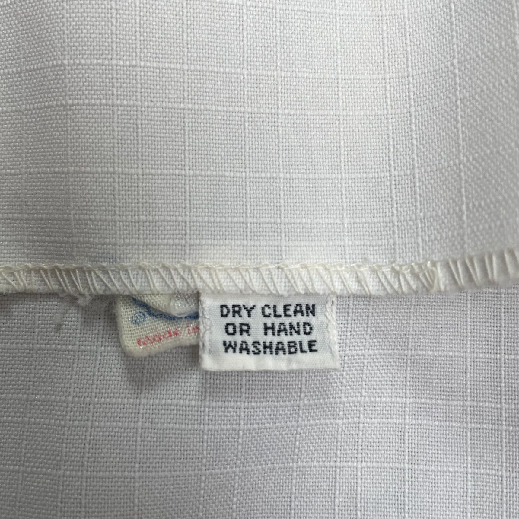 Vintage VINTAGE ILGWU Unlined Blazer Jacket Womens S Ivory Button Up Embroidered Blazer Jacket Size S / US 4 / IT 40 - 7 Thumbnail