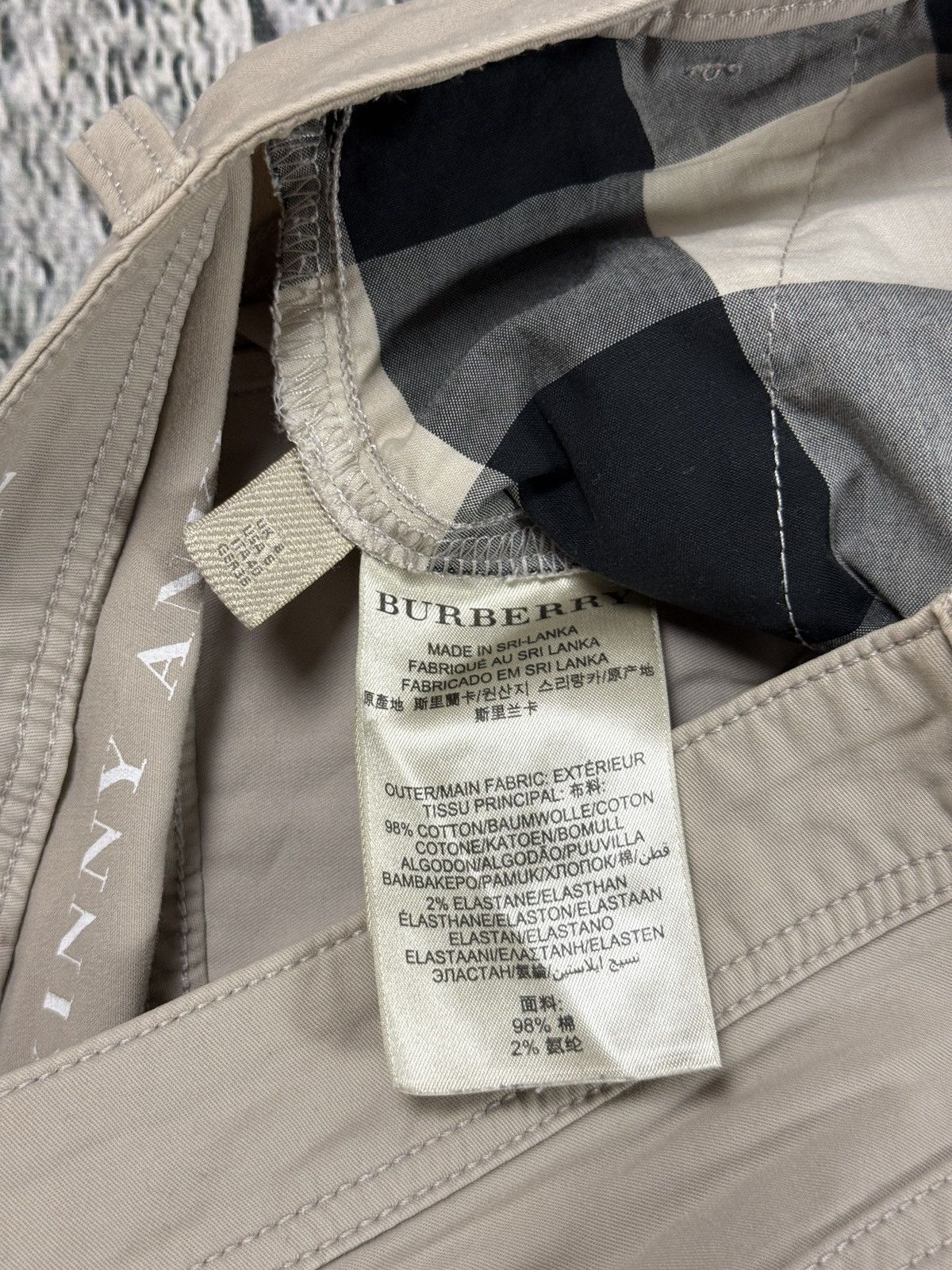 Burberry Burberry skinny cargo pants beige Brit Size 28" / US 6 / IT 42 - 11 Thumbnail