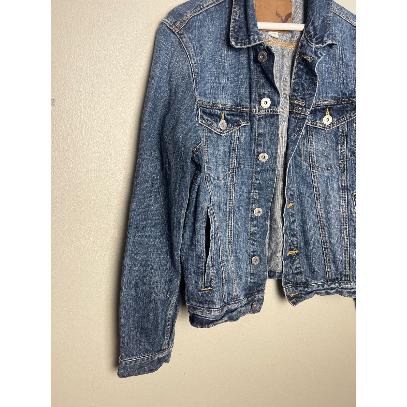 American Eagle Outfitters American Eagle Denim Jacket Size Small Size US S / EU 44-46 / 1 - 2 Thumbnail