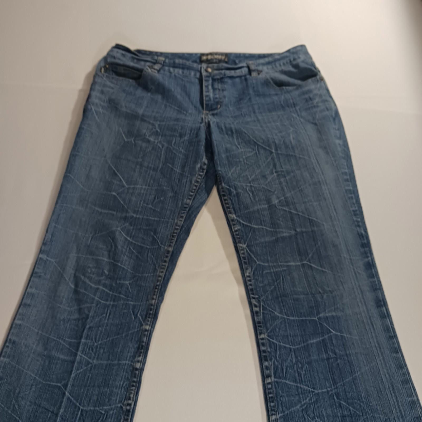 Other Bisou Bisou Michele Bohbot Women Blue Jeans Size 10 (32×29) Size 32" / US 10 / IT 46 - 10 Thumbnail