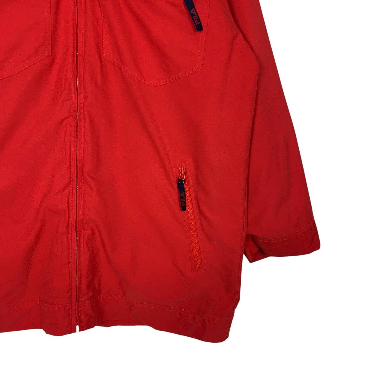 Fila Vintage 90's FILA Sports Red Jacket #2511-C113 Size US XL / EU 56 / 4 - 4 Thumbnail