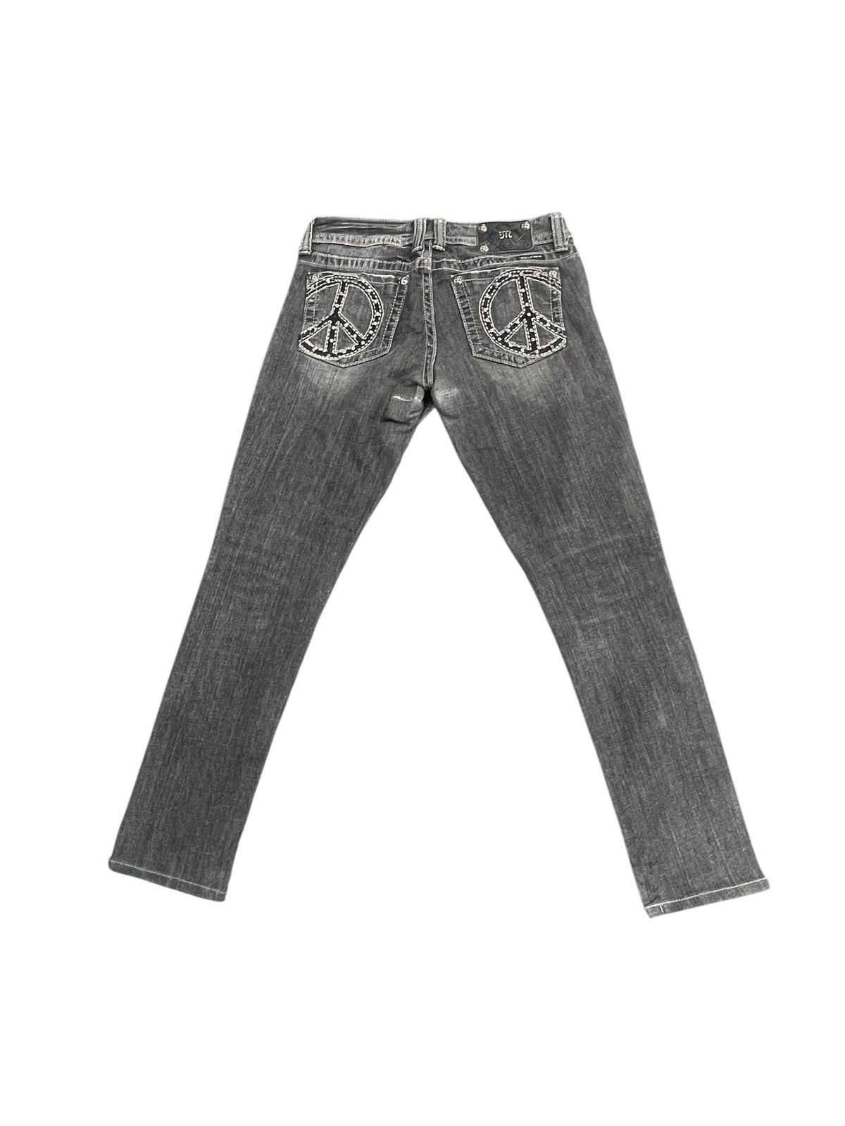 Designer × Miss Me Miss Me Skinny Distresed Denim Size 30" / US 8 / IT 44 - 1 Thumbnail