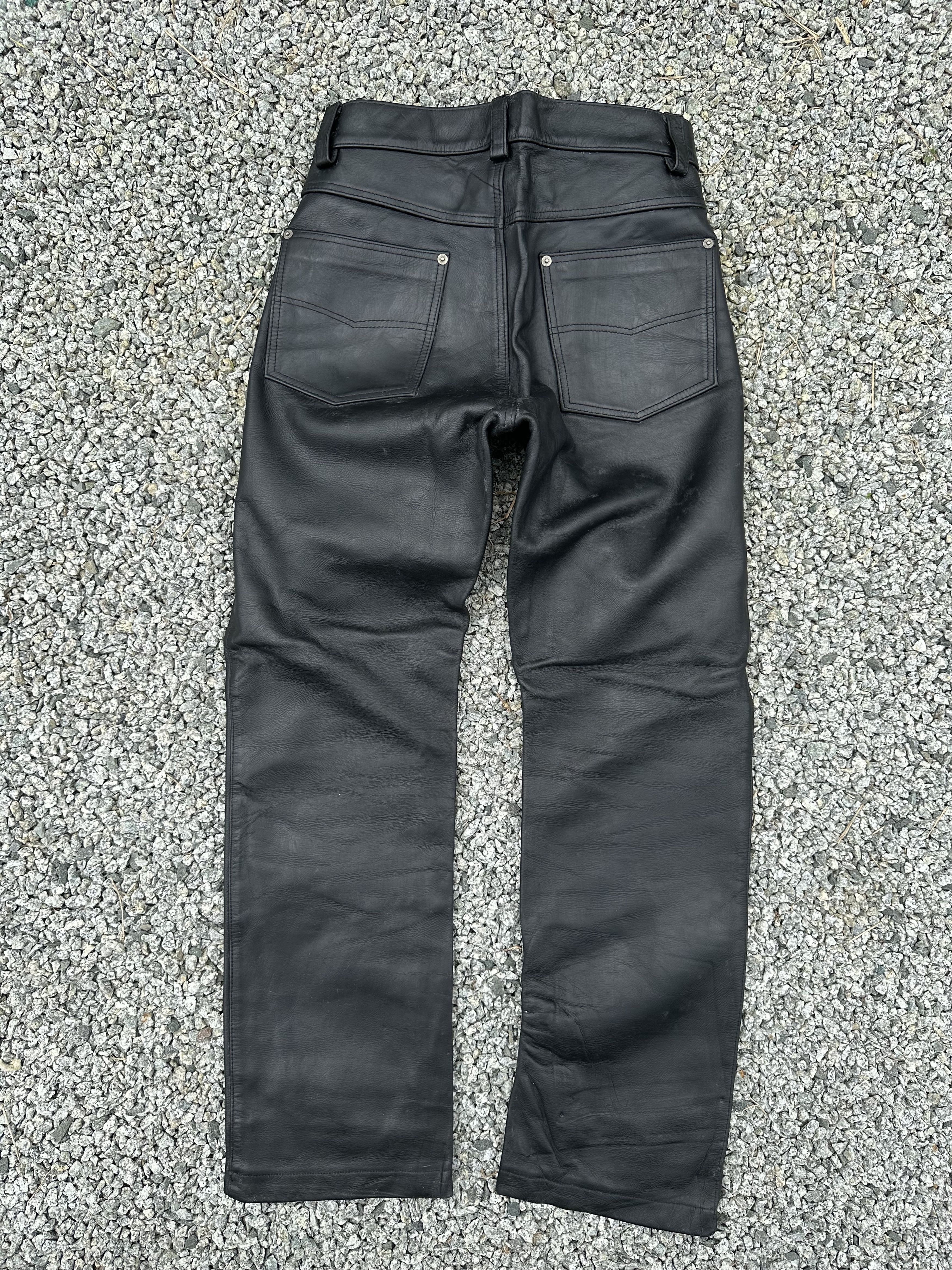 Indian Motorcycle Rare Vintage Indian Motorcycles Leather Racing Bikers Pants Size US 30 / EU 46 - 2 Thumbnail