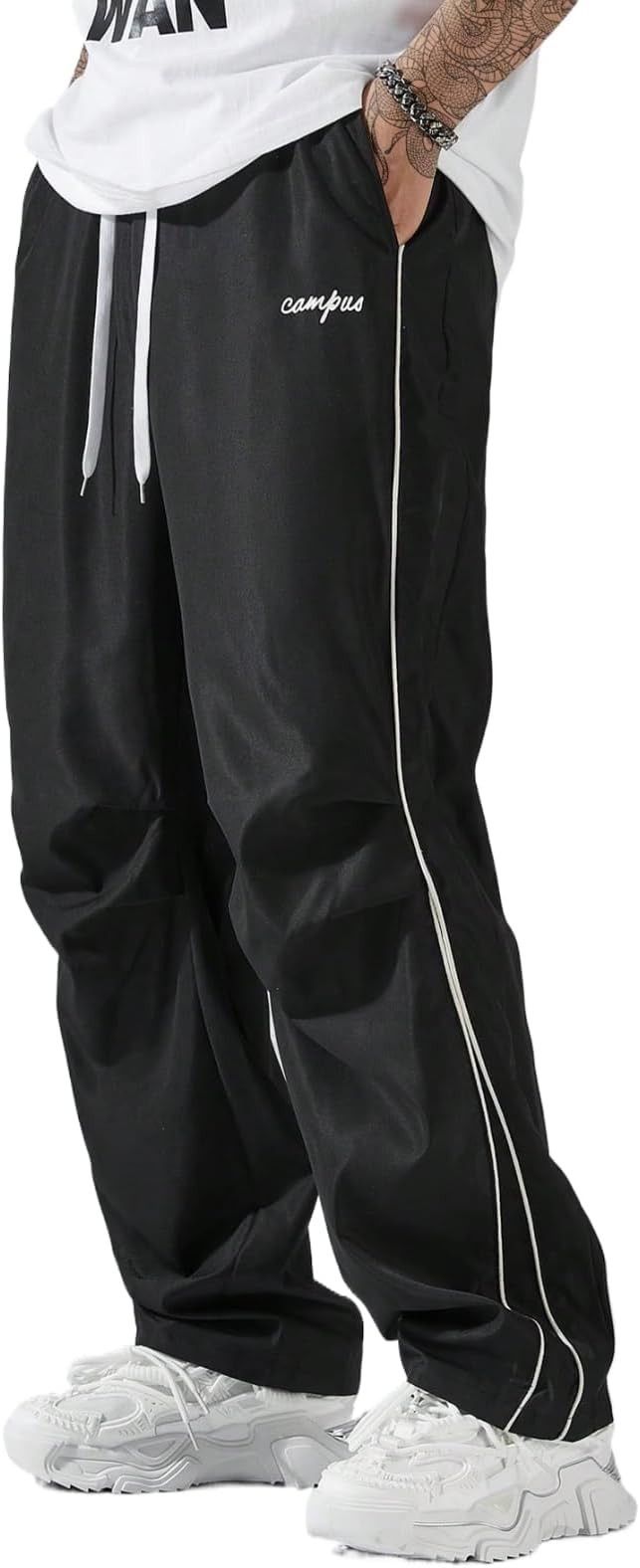 Other Y2K Baggy Parachute Sweatpants Wide Leg Streetwear Size US 30 / EU 46 - 1 Thumbnail