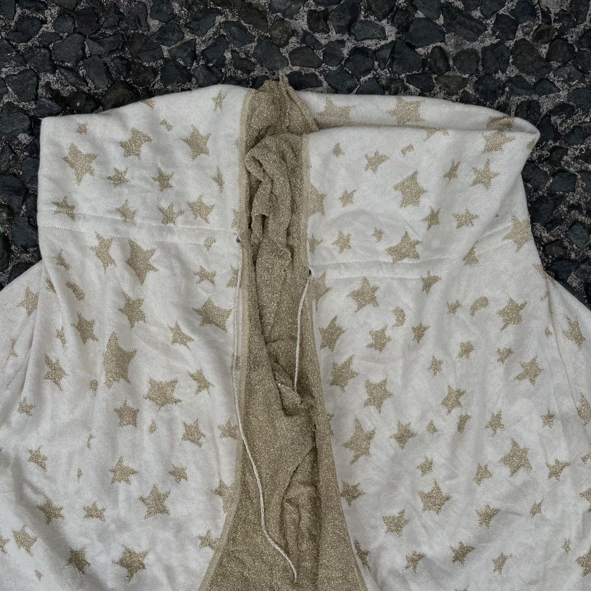 Tsumori Chisato Tsumori Chisato gold shimmer Knit Cardigan Size M / US 6-8 / IT 42-44 - 4 Thumbnail