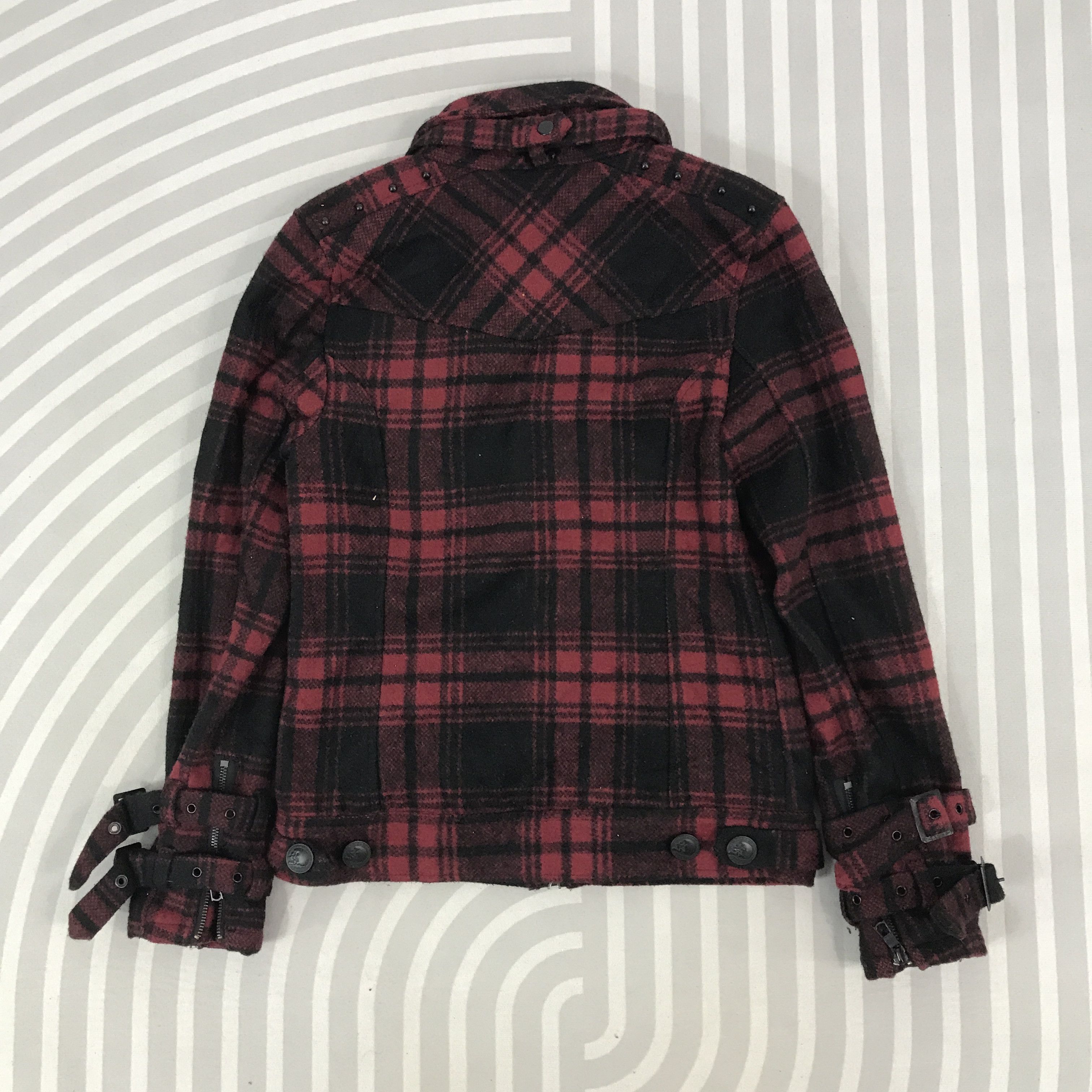 Japanese Brand × Vintage Vintage Xfrm japan Punk design not ifsixwasnine Jacket Size US M / EU 48-50 / 2 - 3 Thumbnail