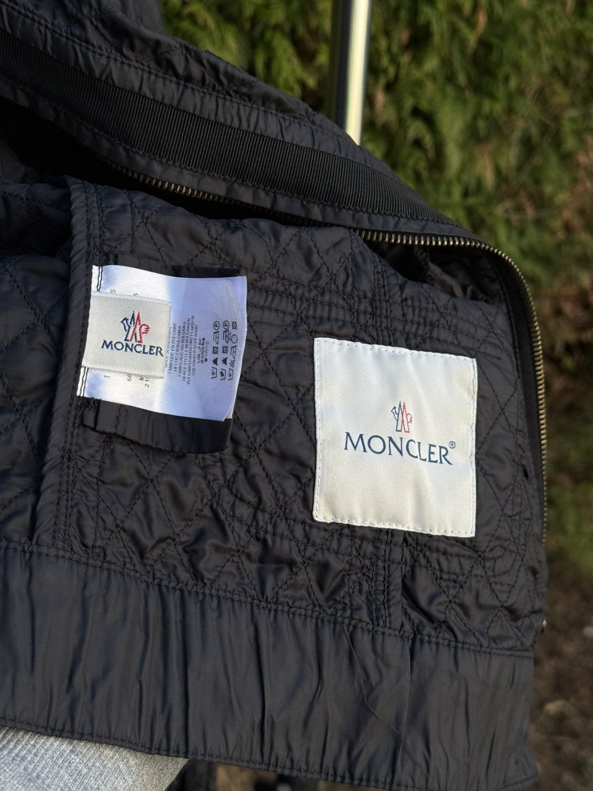 Moncler Moncler Quilted Nylon Moto Jacket Size XS / US 0-2 / IT 36-38 - 6 Thumbnail