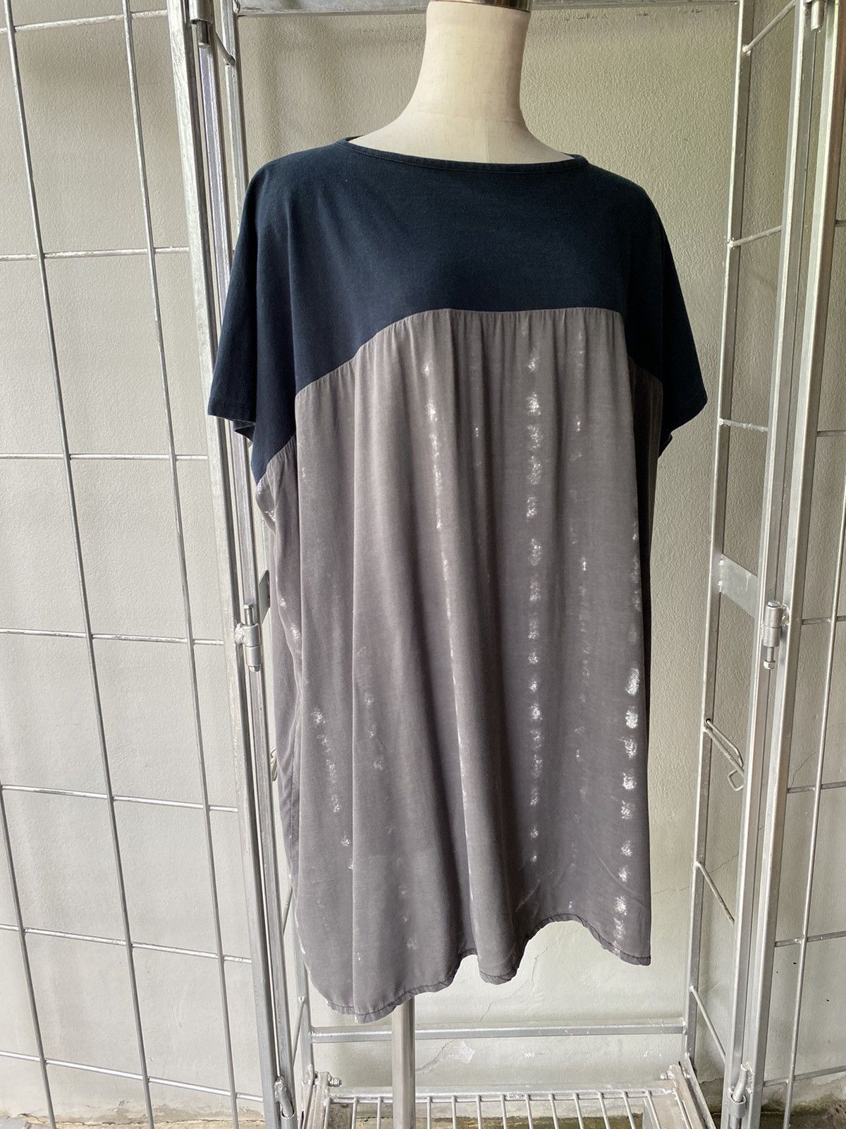 Maison Margiela MM6 Maison Margiela Blue/Grey Square T-Shirt Size M / US 6-8 / IT 42-44 - 15 Thumbnail