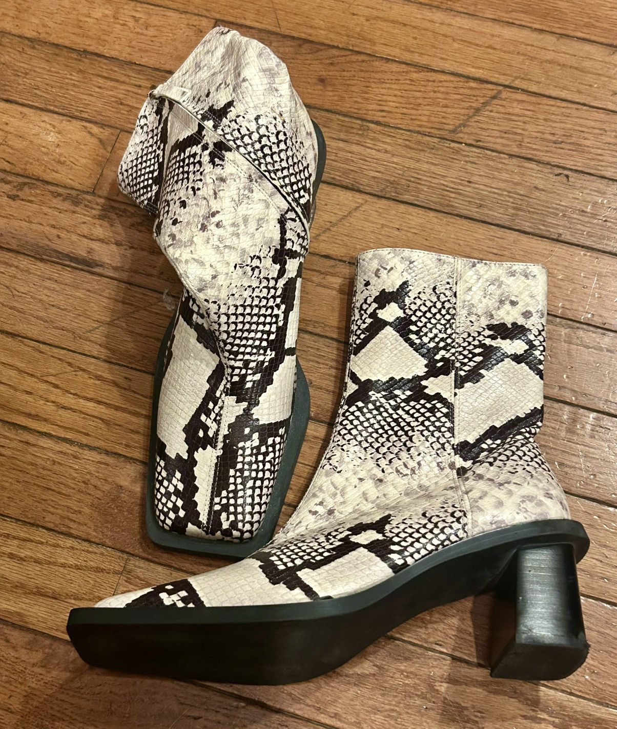 Zara Zara leather boot Size US 8 / IT 38 - 1 Thumbnail