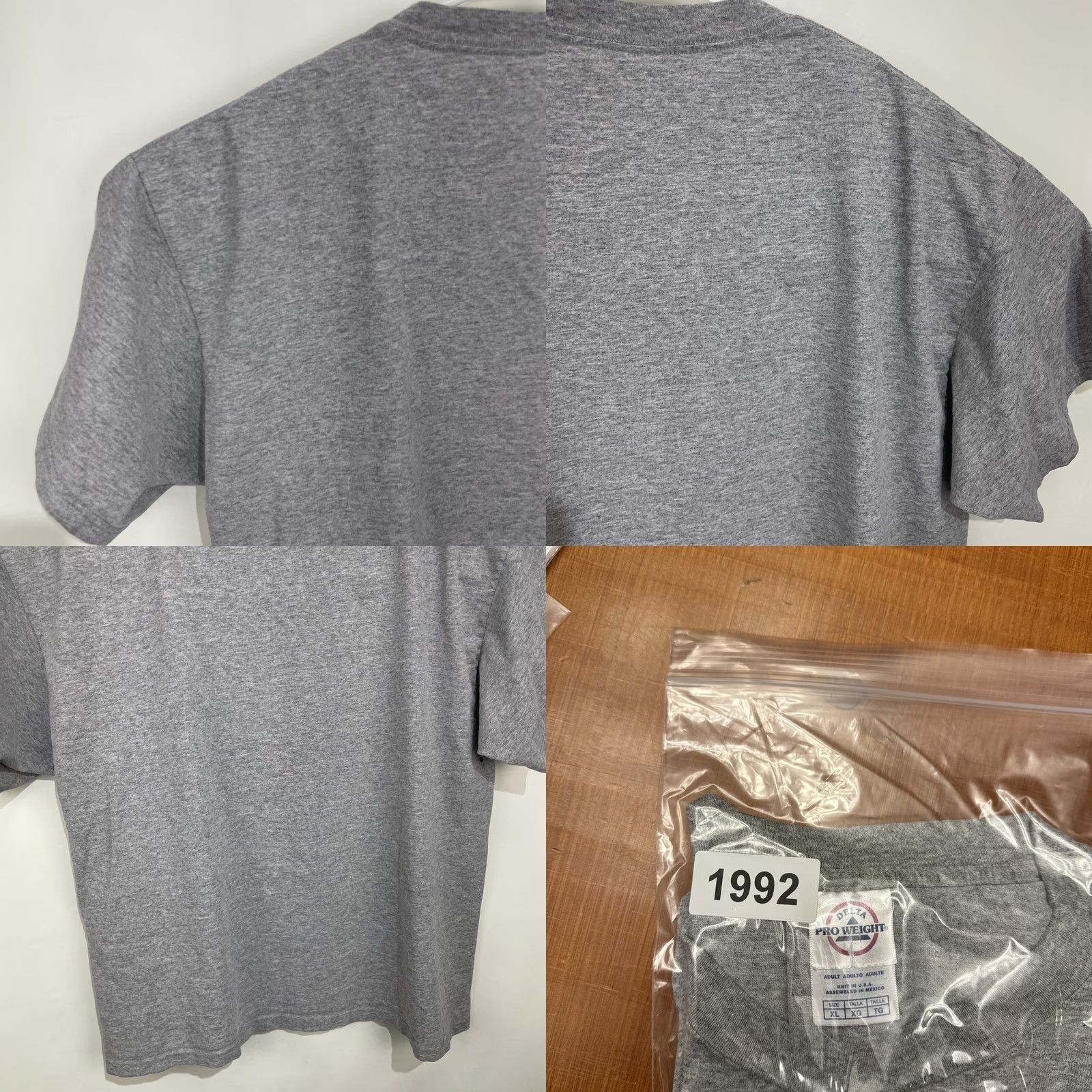 Vintage VINTAGE Looney Tunes Tweety Bird Chicago T-Shirt XL Grey Shirt Men Regular Short Sleeve Crew Neck Graphic Print T-Shirt Size US XL / EU 56 / 4 - 9 Thumbnail