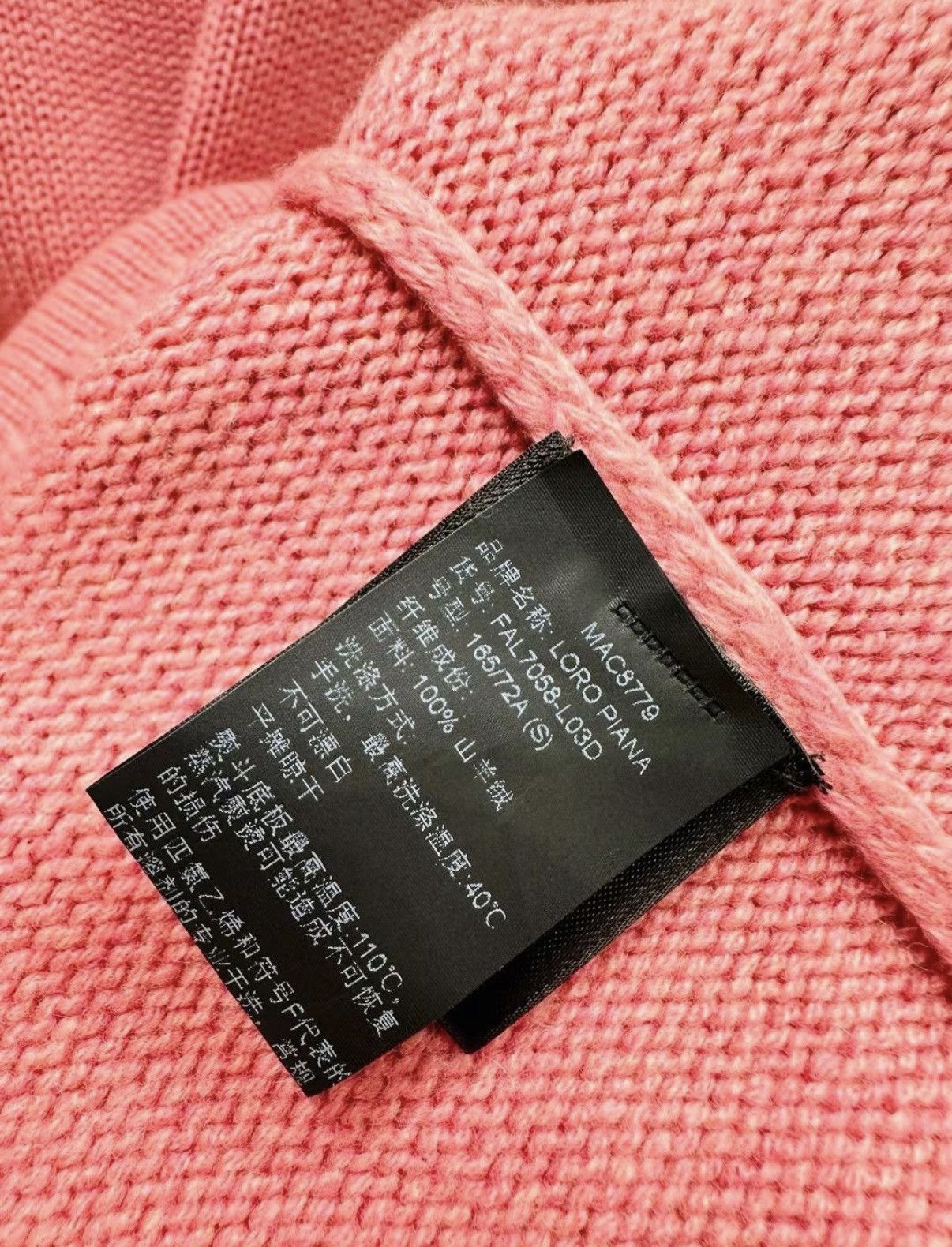 Loro Piana LORO PIANA Pink Cashmere Hooded Sweater J33 Size US S / EU 44-46 / 1 - 5 Thumbnail