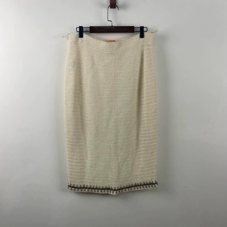 Chanel Chanel Linen Blend Midi Skirt - dmc Size US 31 - 1 Thumbnail