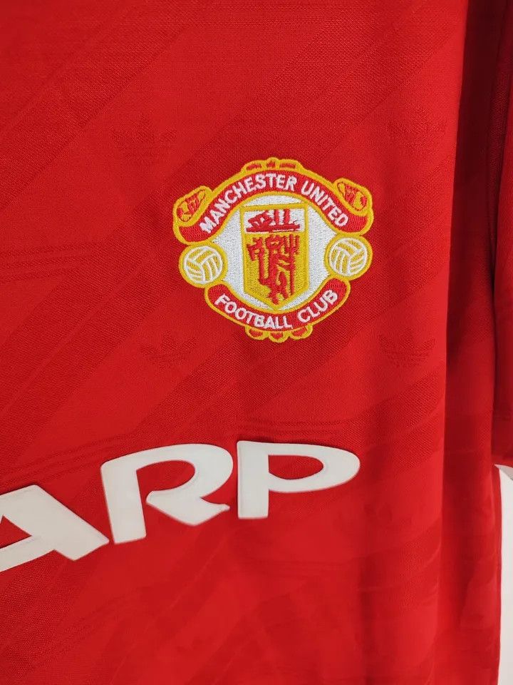 Vintage Manchester United 1987-88 home FOOTBALL Kit SHIRT