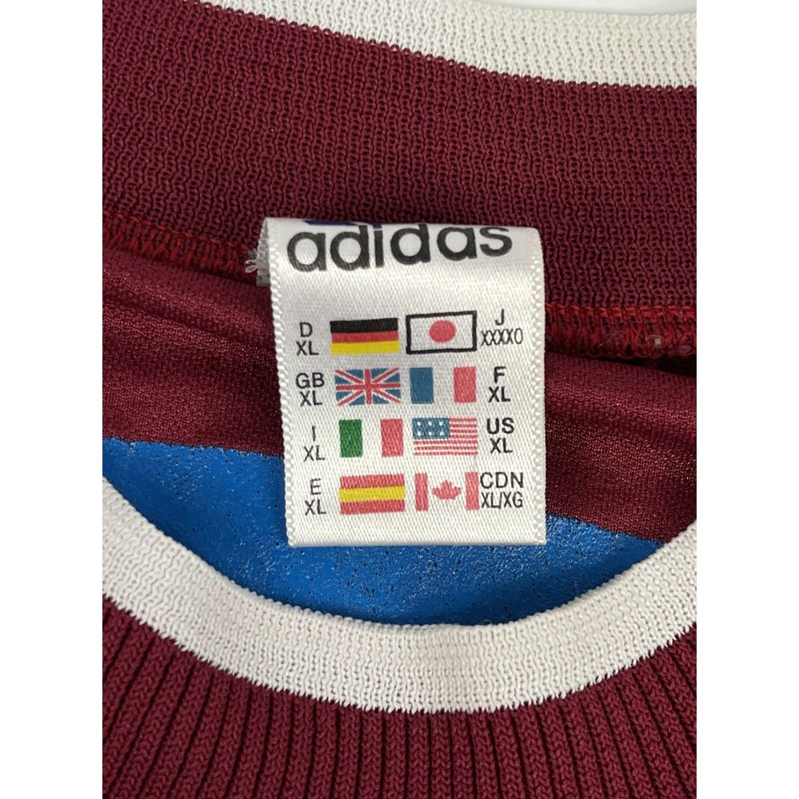 Adidas VINTAGE Adidas 90s Long Sleeve Soccer Jersey Shirt #10 Red Mens XL Sportswear Size US XL / EU 56 / 4 - 3 Thumbnail