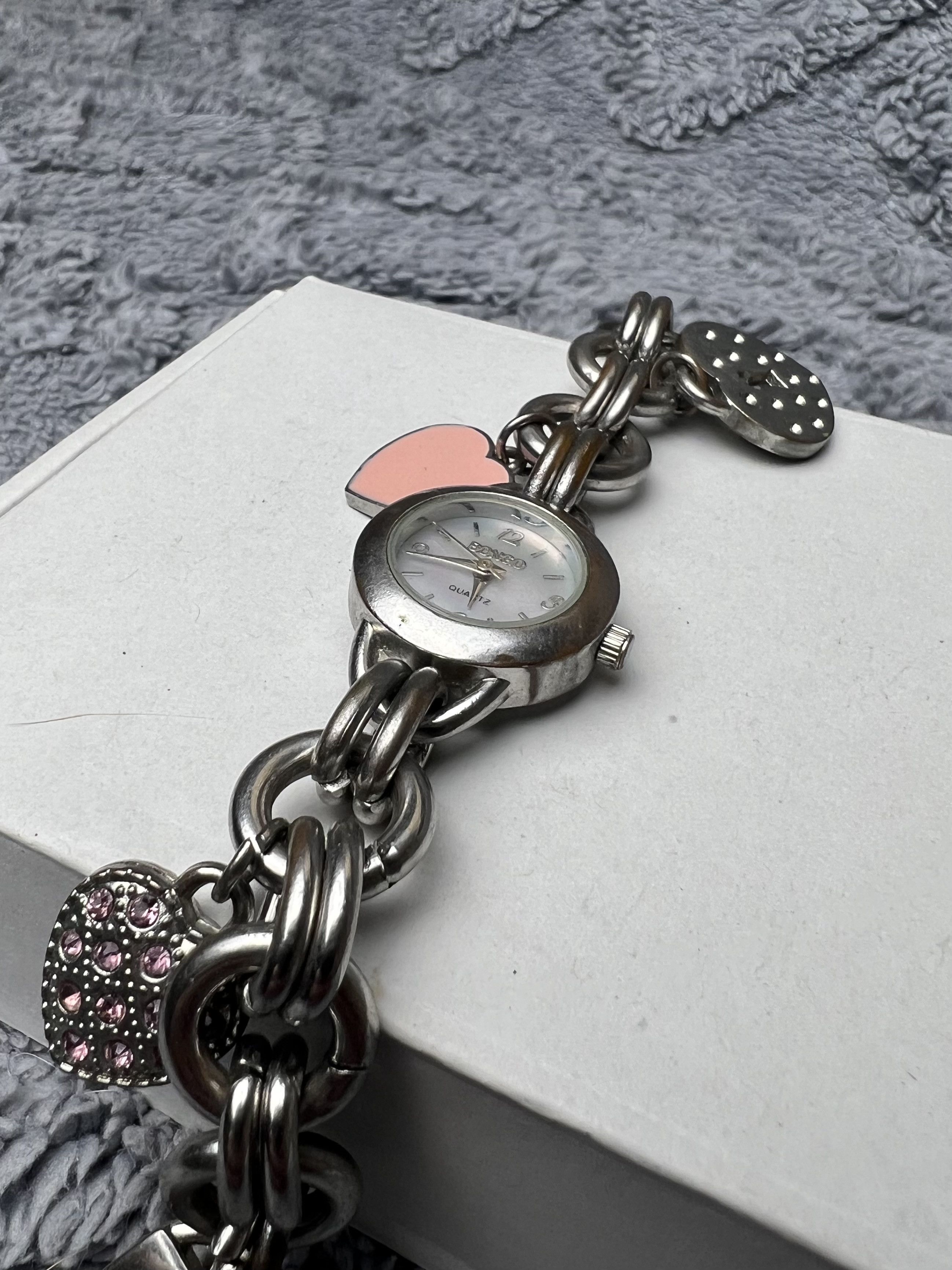 Vintage Glamour Minimalistic Bongo Japanese Style Bracelet Watch Y2k Size ONE SIZE - 8 Thumbnail