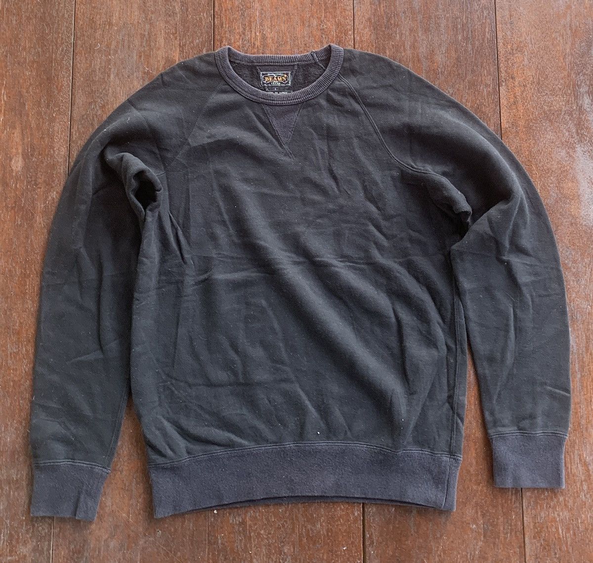 Beams Plus × Japanese Brand Beams + Japan black sweatshirt Size US S / EU 44-46 / 1 - 1 Thumbnail