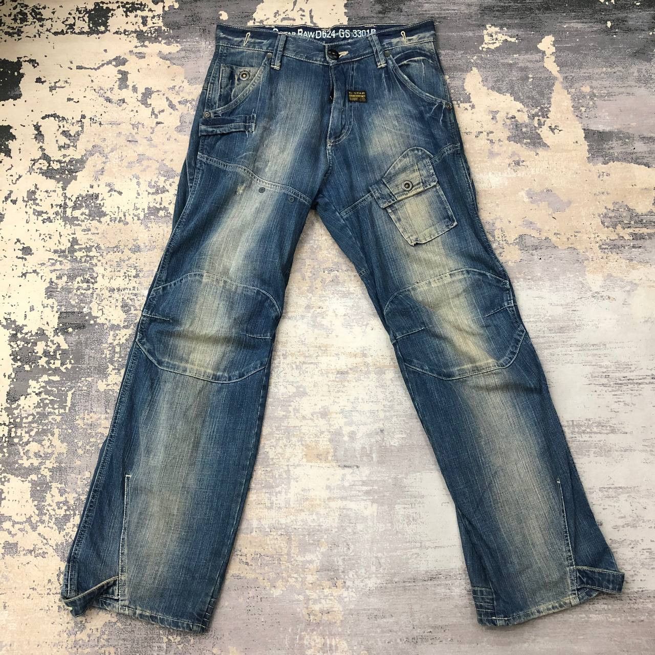 G-Star P663 GSTAR RAW D624-GS 3301R RIDER DENIM Size US 32 / EU 48 - 1 Thumbnail