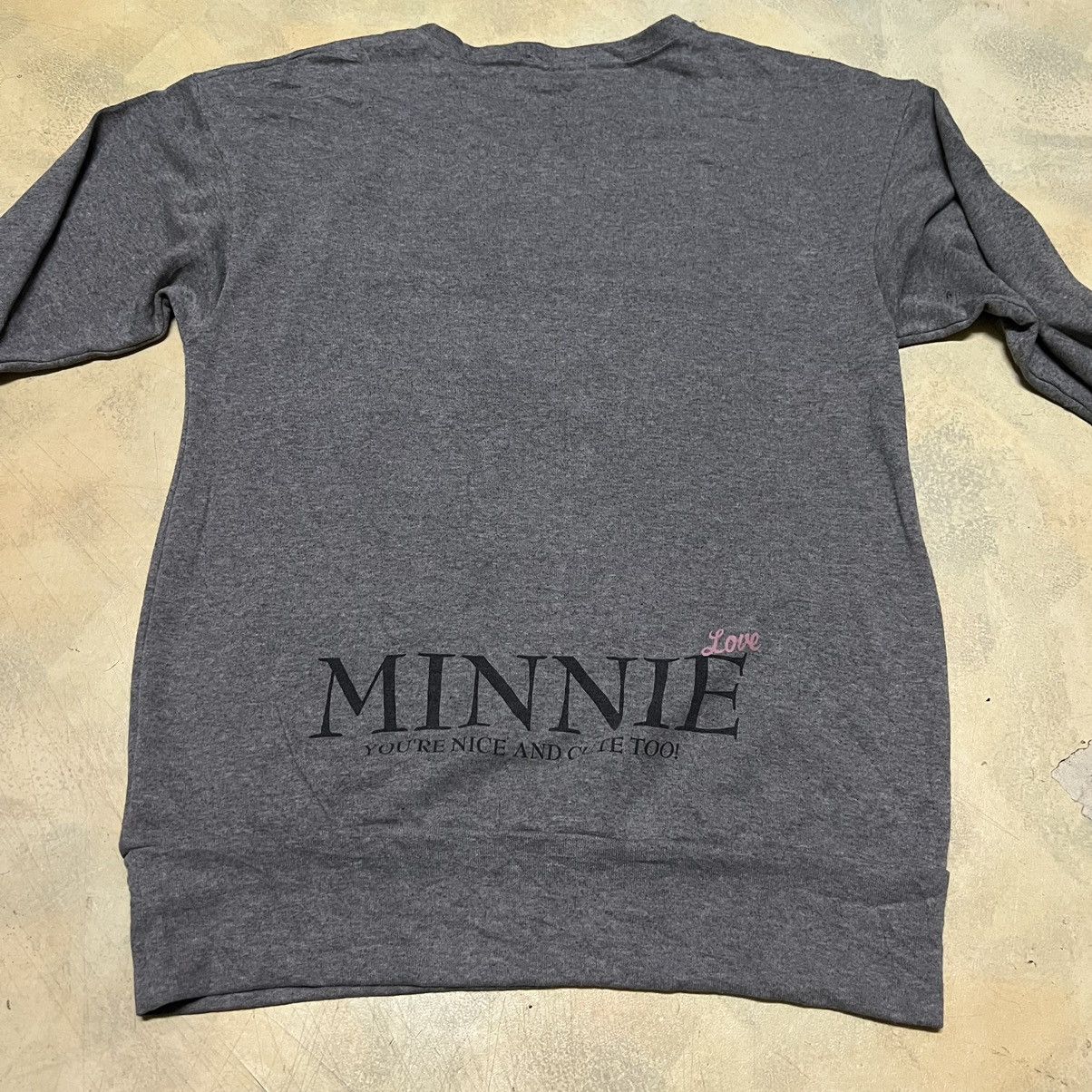 Cartoon Network × Disney × Mickey Mouse Mickey Mouse Minnie Disney Big Logo Sweatshirt Size L / US 10 / IT 46 - 13 Thumbnail