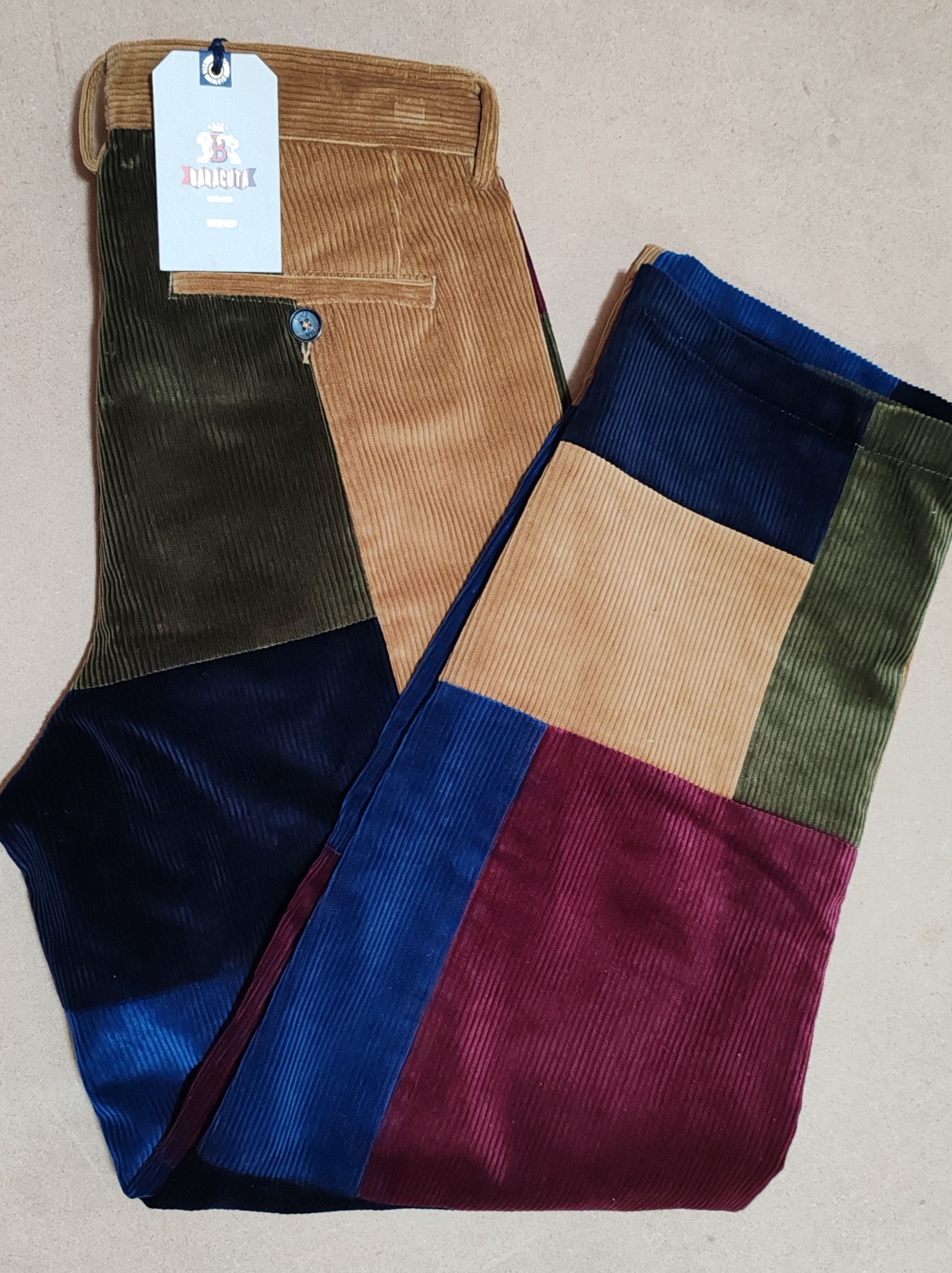 Baracuta Noah X Baracuta Double-Pleat Patchwork Corduroy Tg:32 Size US 32 / EU 48 - 9 Thumbnail