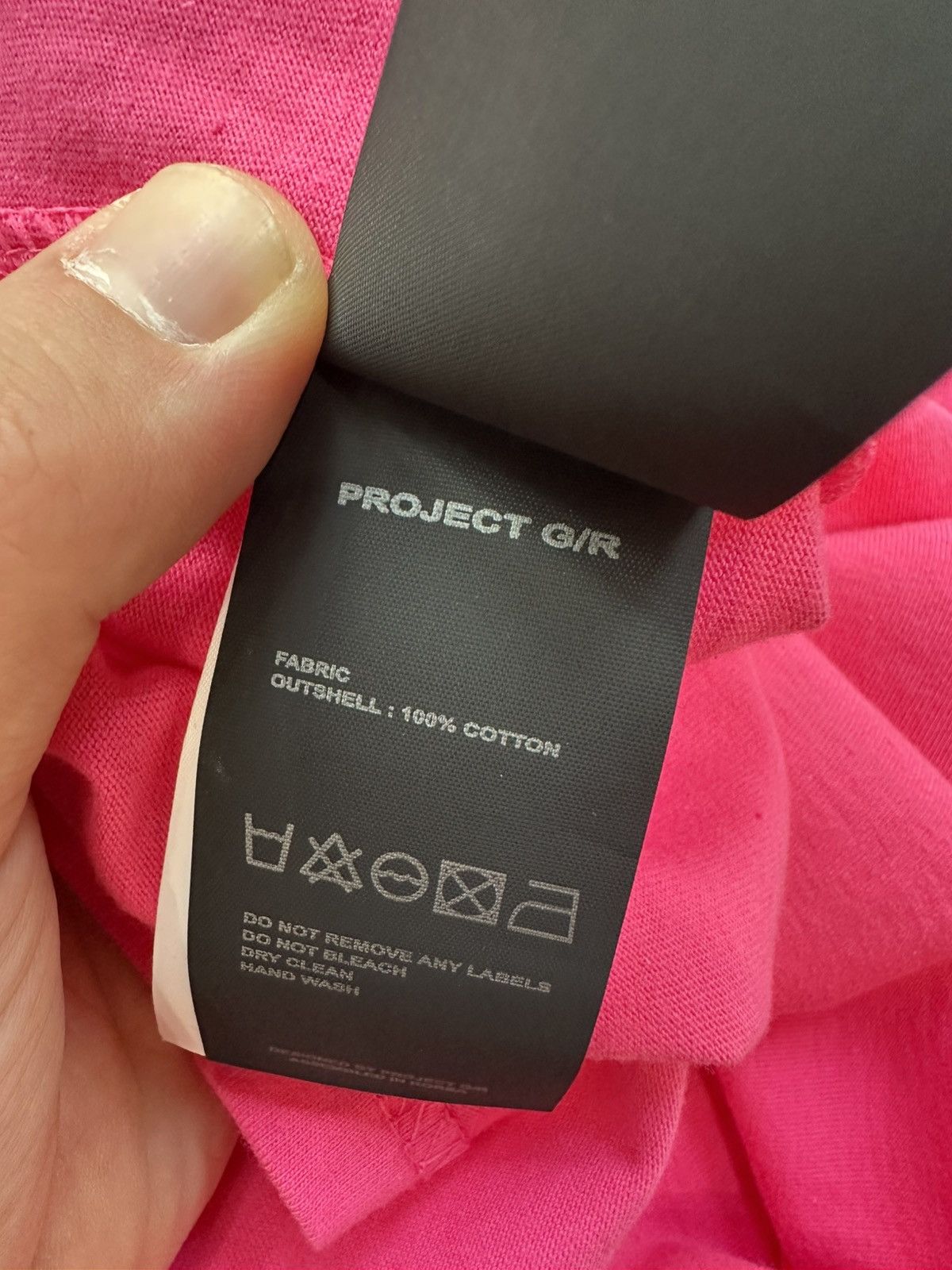 PROJECT G/R Orgasm Donor T-Shirt Pink Size US M / EU 48-50 / 2 - 5 Thumbnail