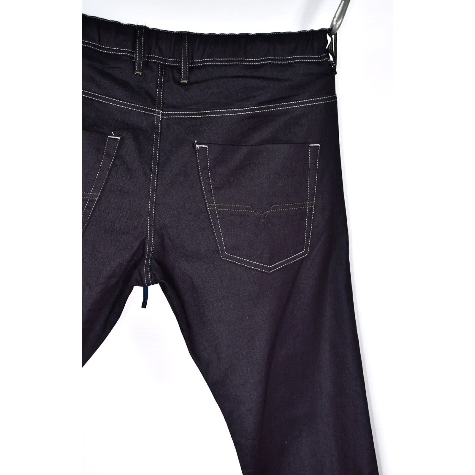 Diesel Diesel Krooley-NE Stretch Jogg Jeans Sweat Jeans Mens Pants W32 Gray 90% Cotton 8% Polyester 2% Elastane Vintage No Size US 32 / EU 48 - 5 Thumbnail