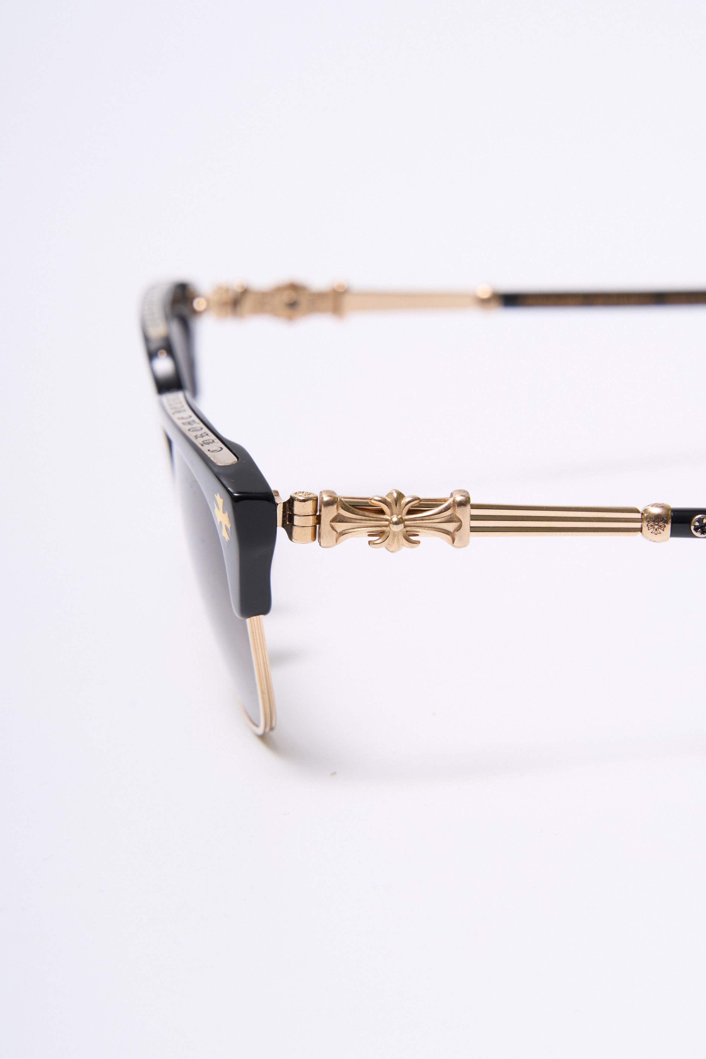 Chrome Hearts CHROME HEARTS BONENNOISSEUR I Black/Gold Plated Size ONE SIZE - 7 Thumbnail