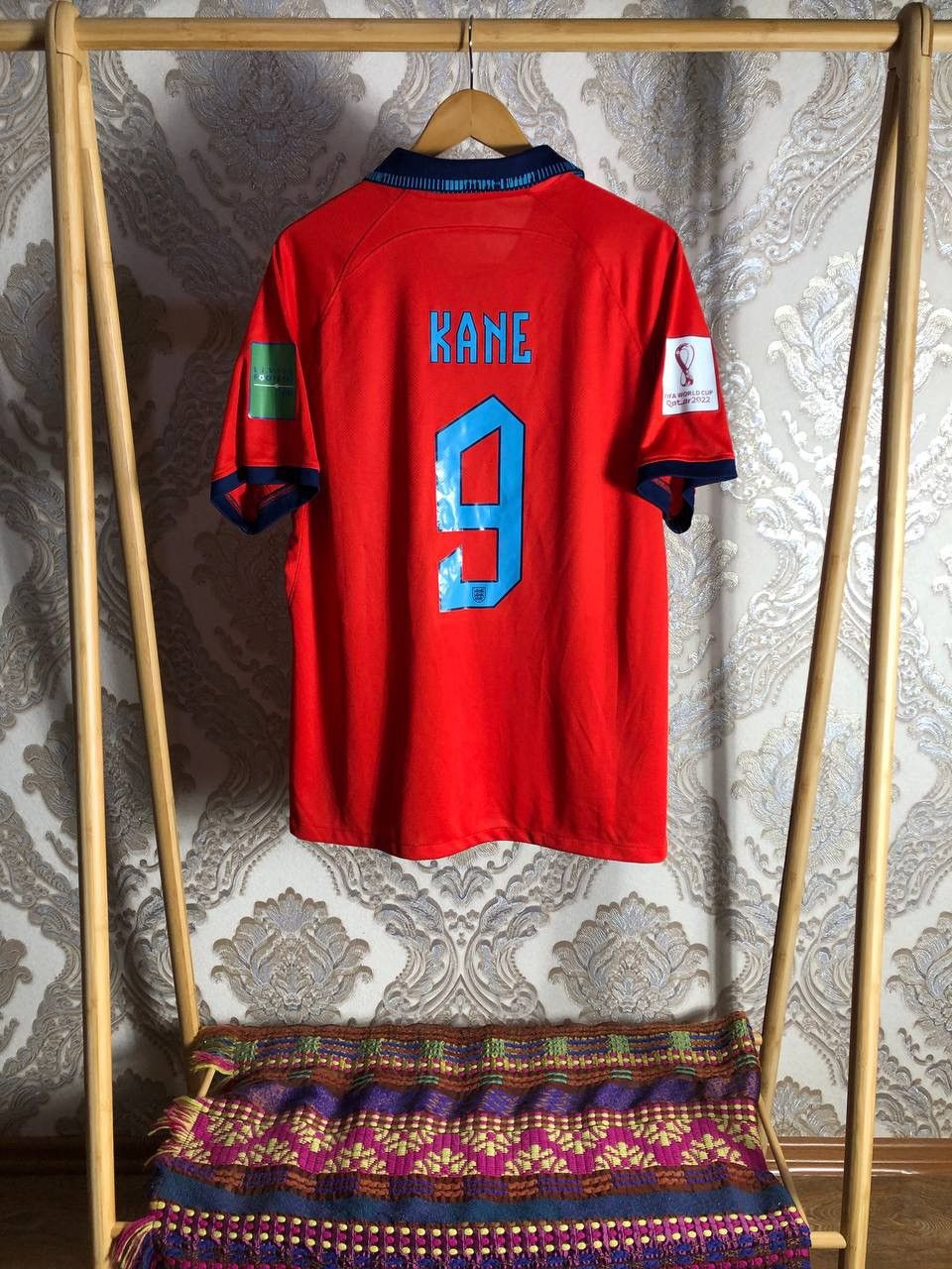 Nike VINTAGE NIKE ENGLAND KANE SOCCER JERSEY RETRO BLOKE Y2K 90s Size US XXL / EU 58 / 5 - 1 Thumbnail