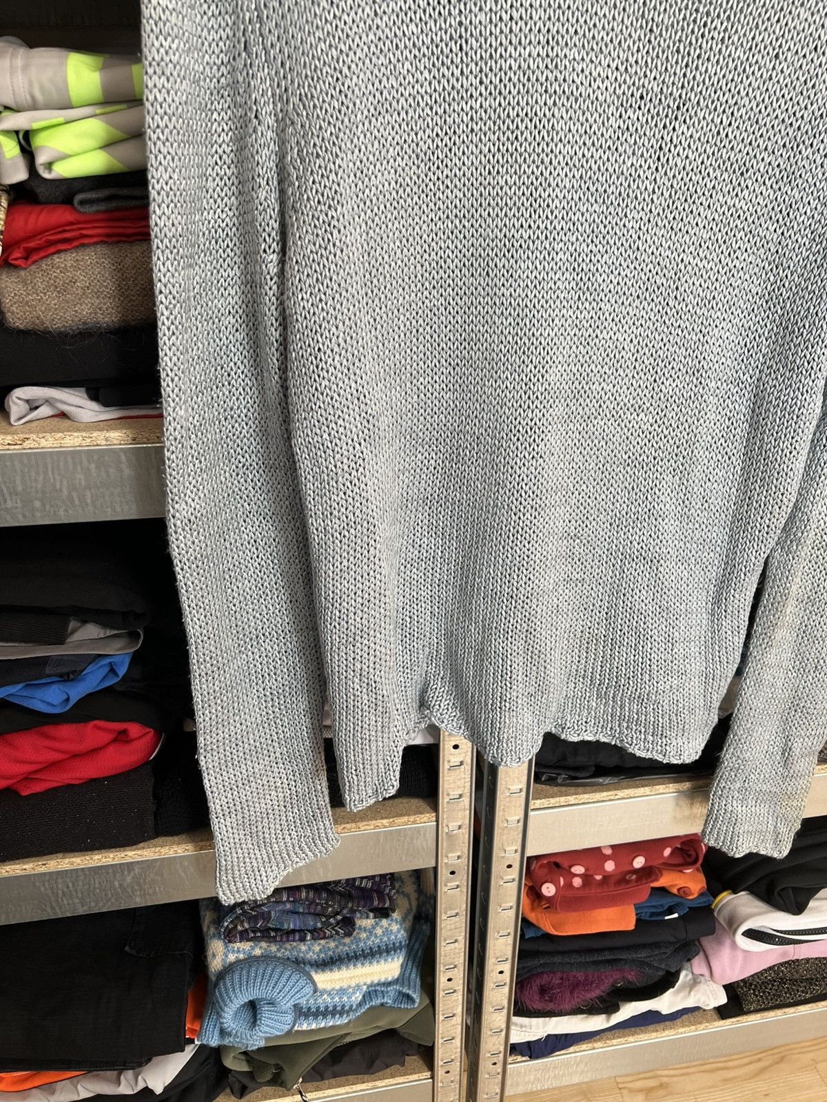 Valentino × Vintage Vintage Men’s Valentino Crochet Open Knit Sweater Pullover M Size US M / EU 48-50 / 2 - 3 Thumbnail