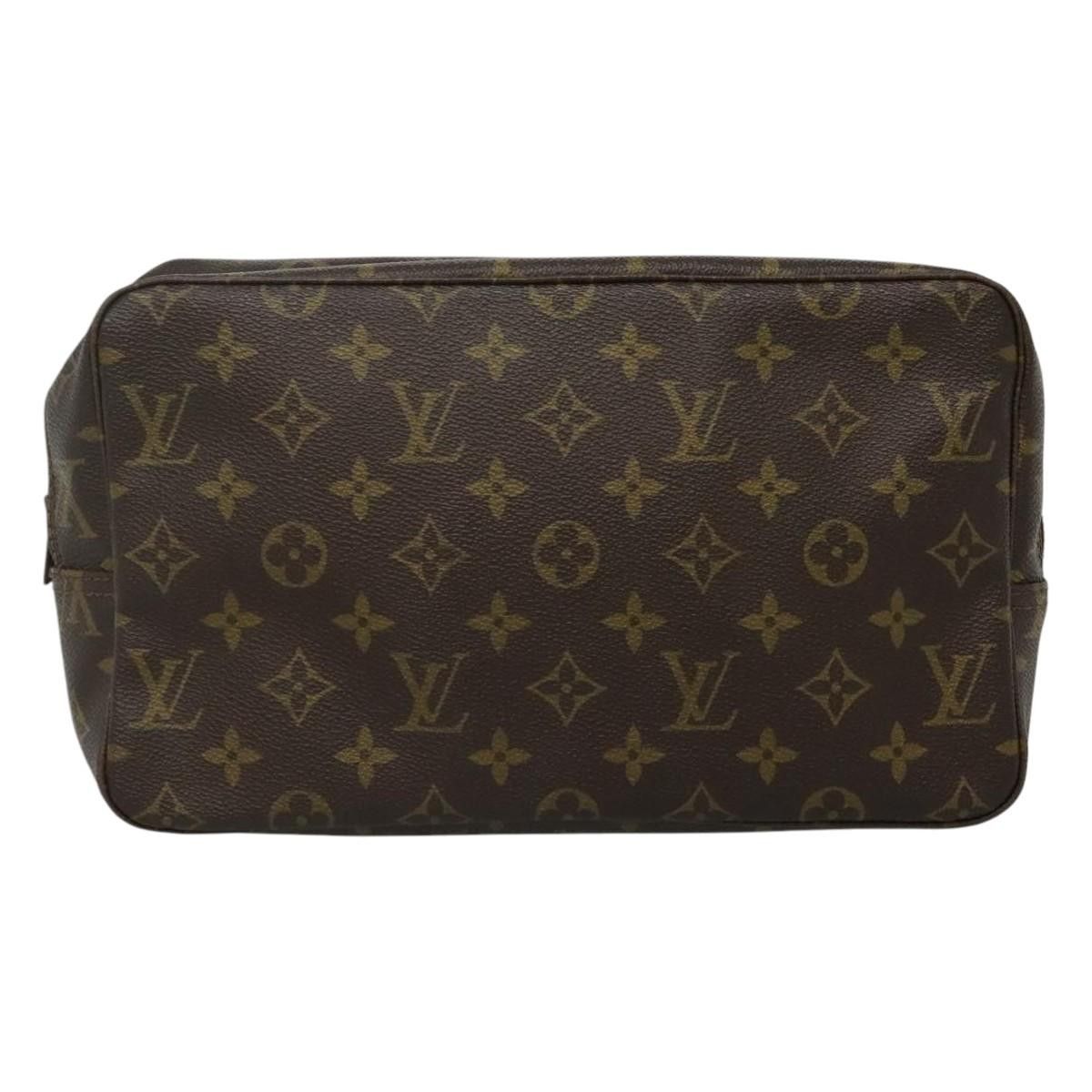 Louis Vuitton Trousse Toilette 28 Brown Canvas Clutch Bag (Pre-Owned) Size ONE SIZE - 1 Thumbnail