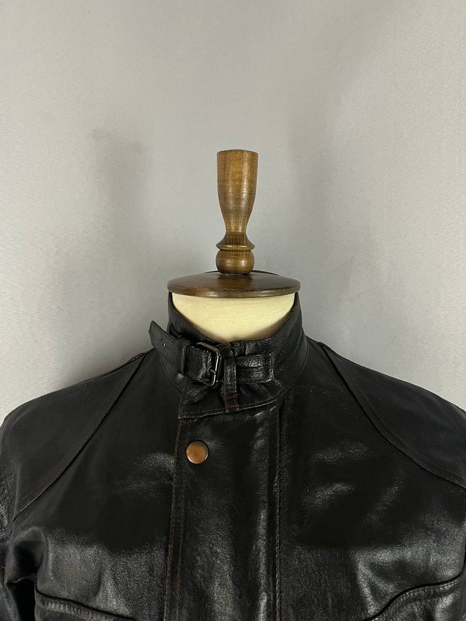 Belstaff Belstaff Leather Moto Jacket Multi Pocket Black Size US L / EU 52-54 / 3 - 3 Thumbnail