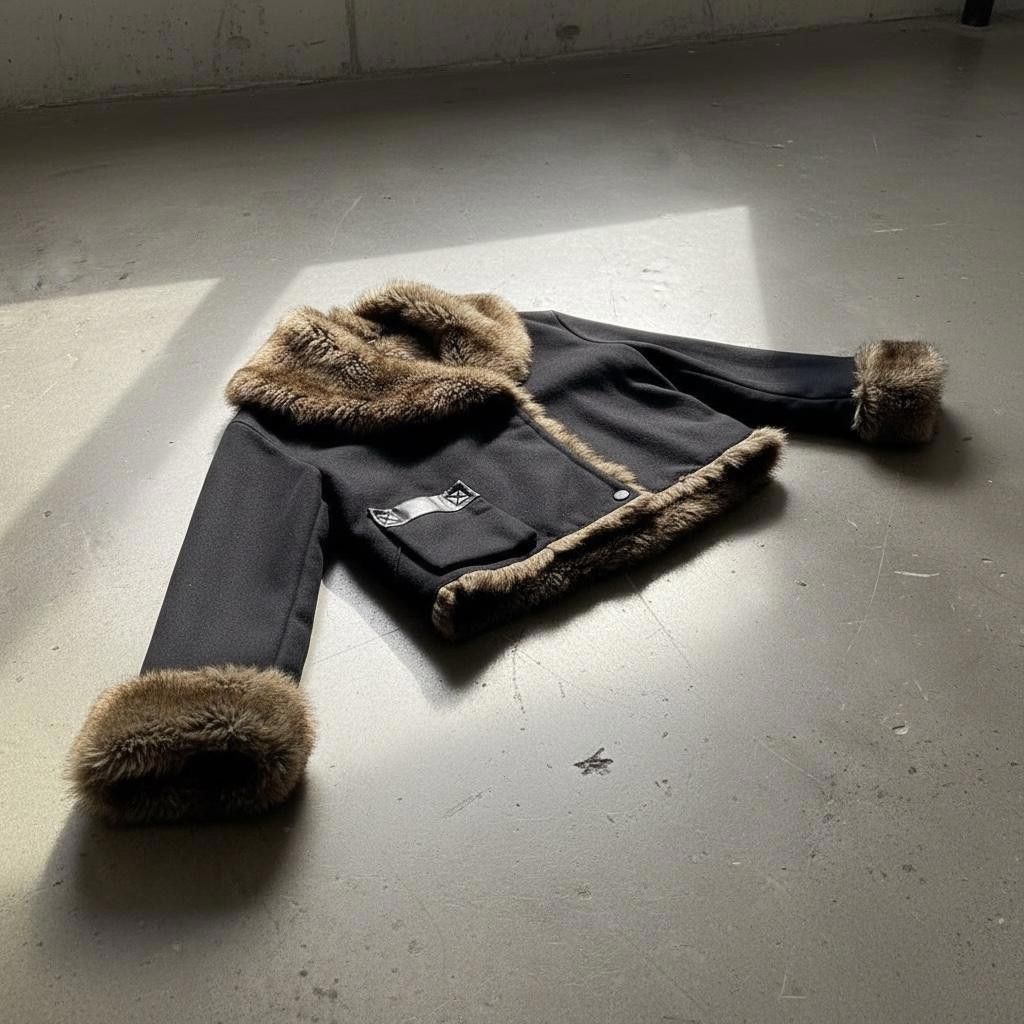 Miss Sixty The Fake Fur Afghan Jacket Size ONE SIZE - 4 Thumbnail