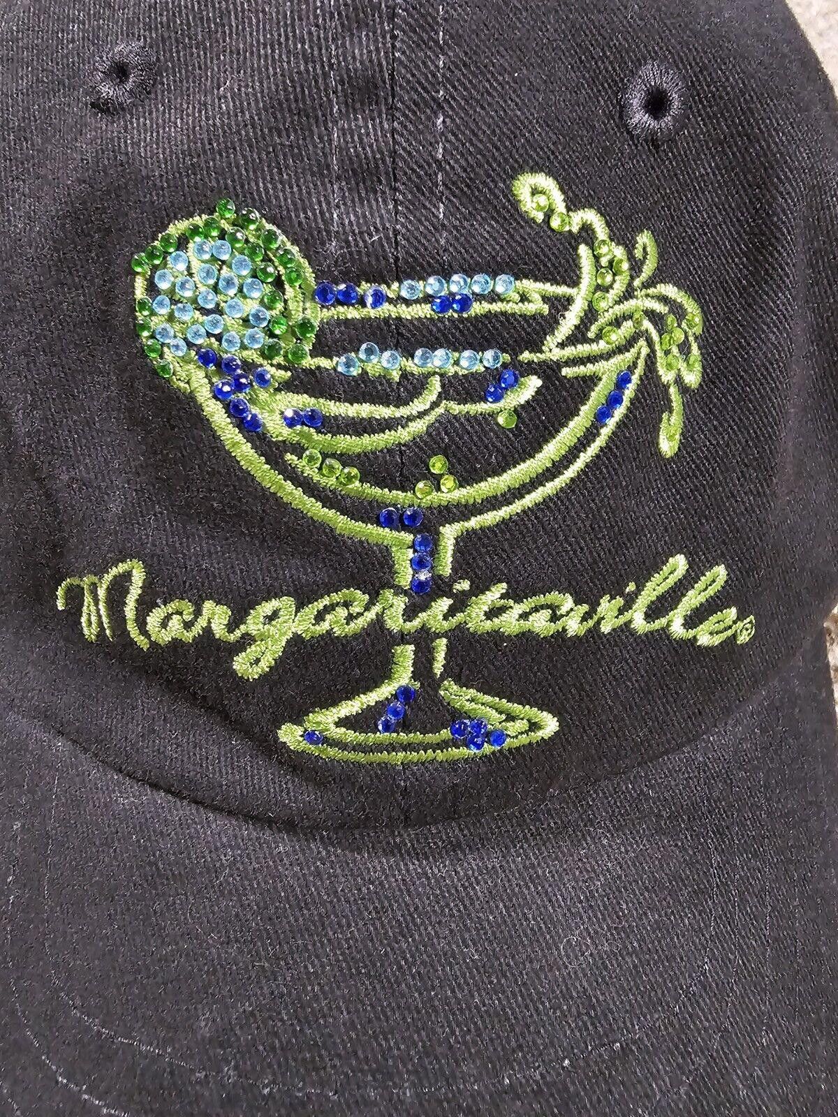 Designer Jimmy Buffett Margaritaville jeweled strapback hat Size ONE SIZE - 3 Thumbnail