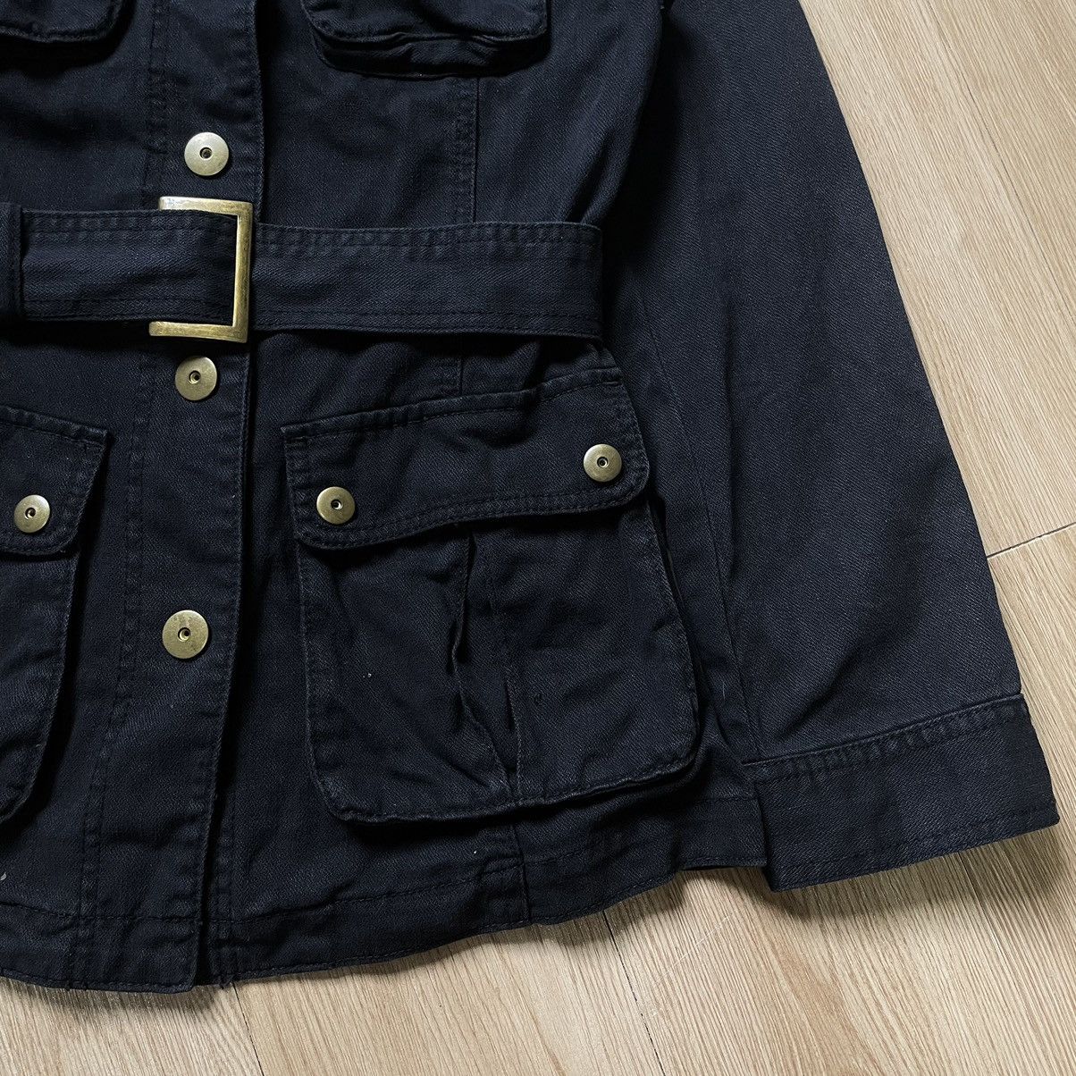 Le Grande Bleu (L.G.B.) BONO DENIM MULTIPOCKET GOTHIC PUNK RICK OWEN INSPIRED JACKET Size US XS / EU 42 / 0 - 3 Thumbnail