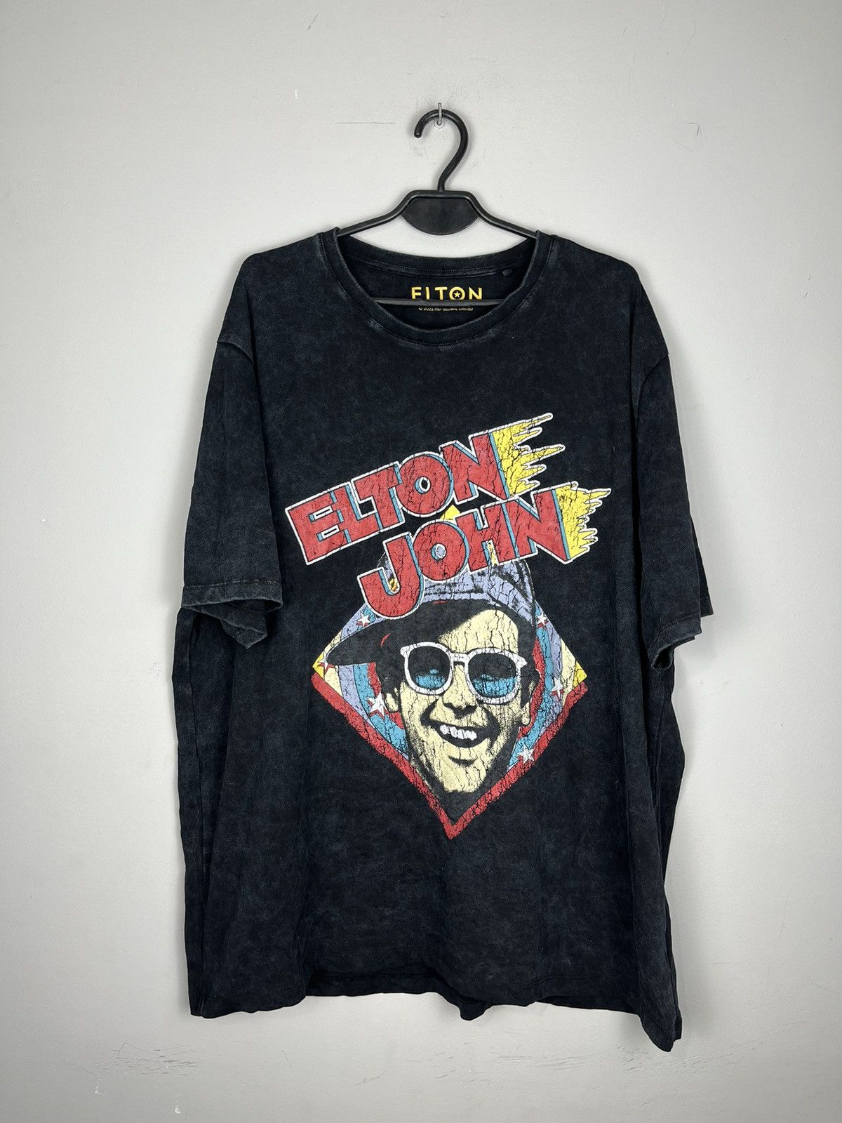 Band Tees × Vintage Elton John band t-shirt Size US XXL / EU 58 / 5 - 1 Thumbnail