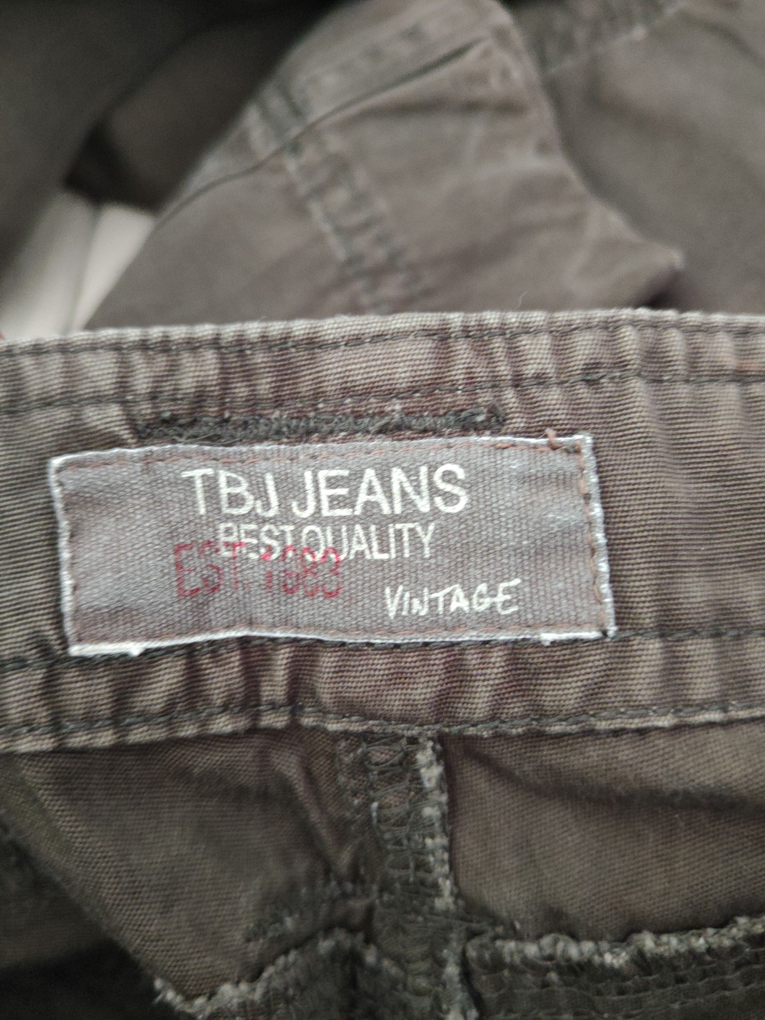 Japanese Brand DLL TBJ Jeans Brown Multipocket Tactical Cargo Pants #242 Size US 26 / EU 42 - 15 Thumbnail